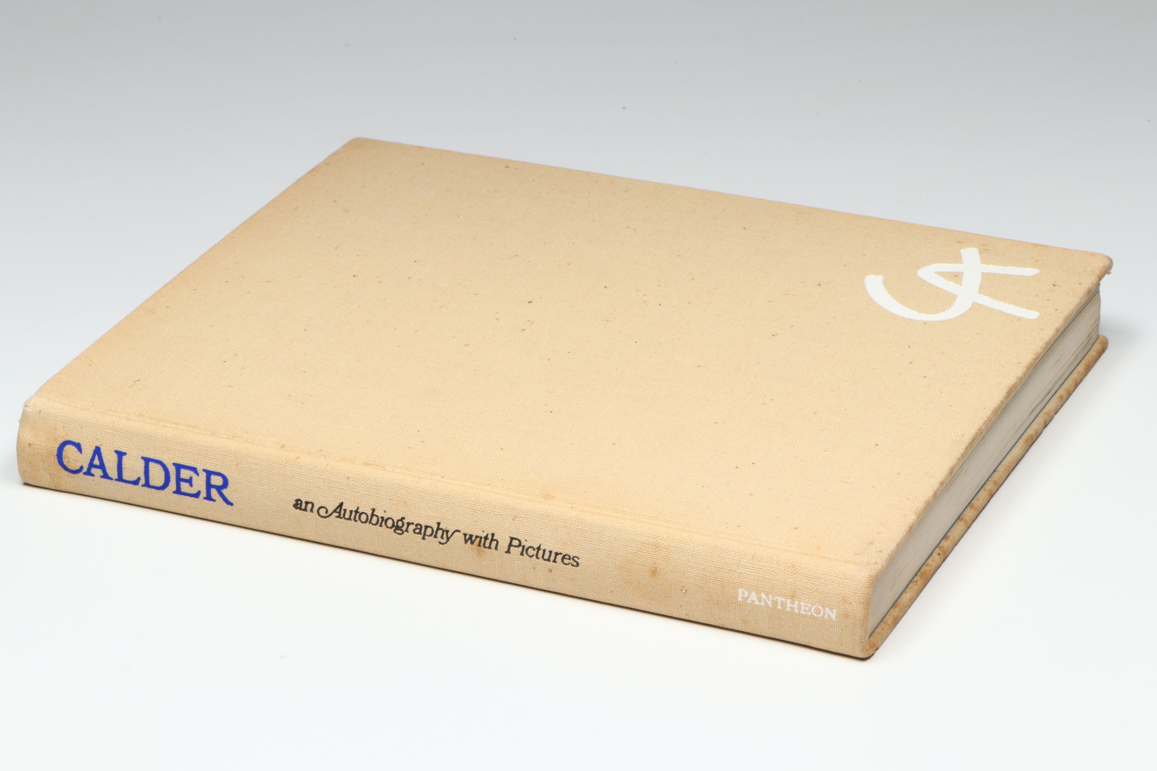 First Printing "Calder: An Autobiography with Pictures" by Alexander Calder