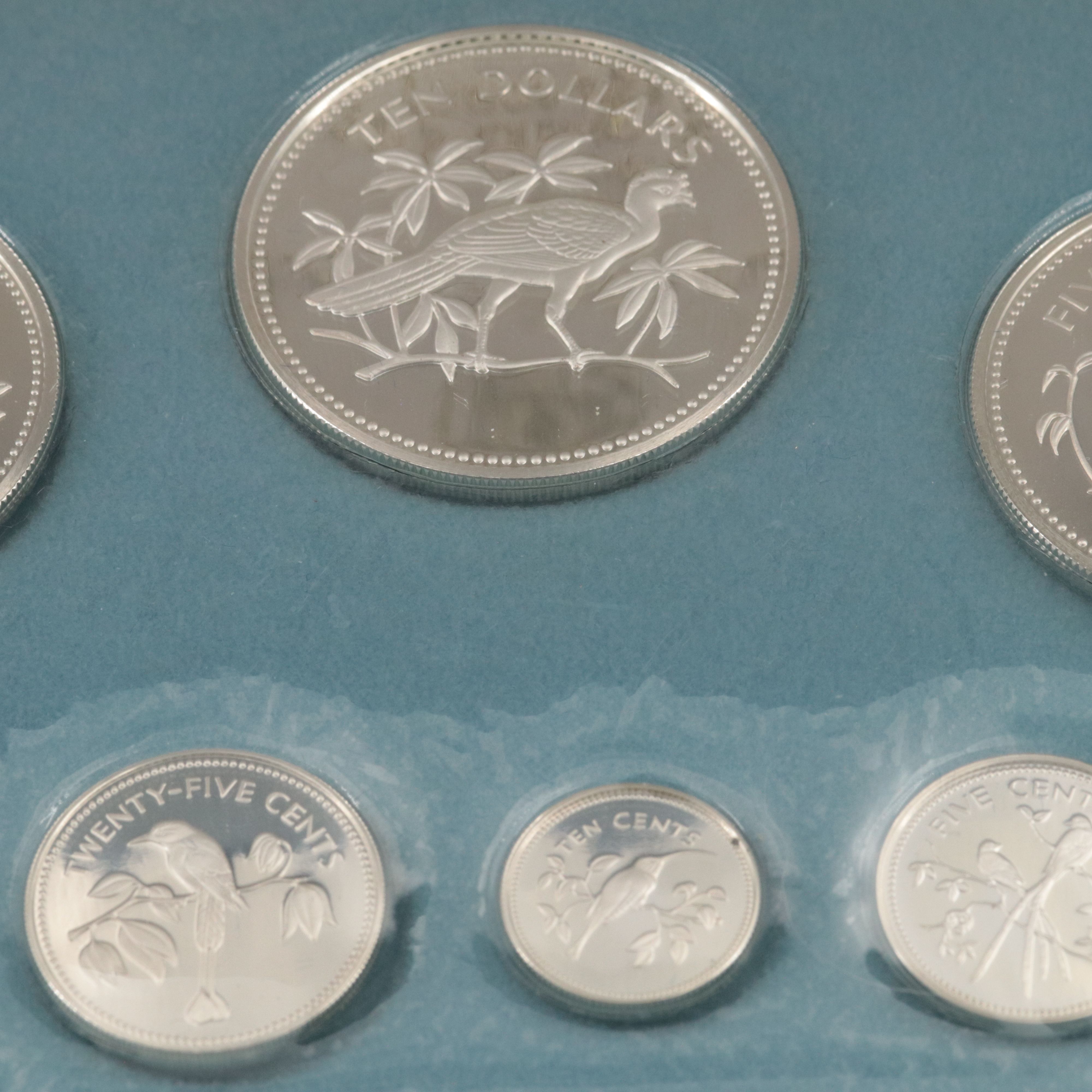 1974 Belize Silver Proof Set