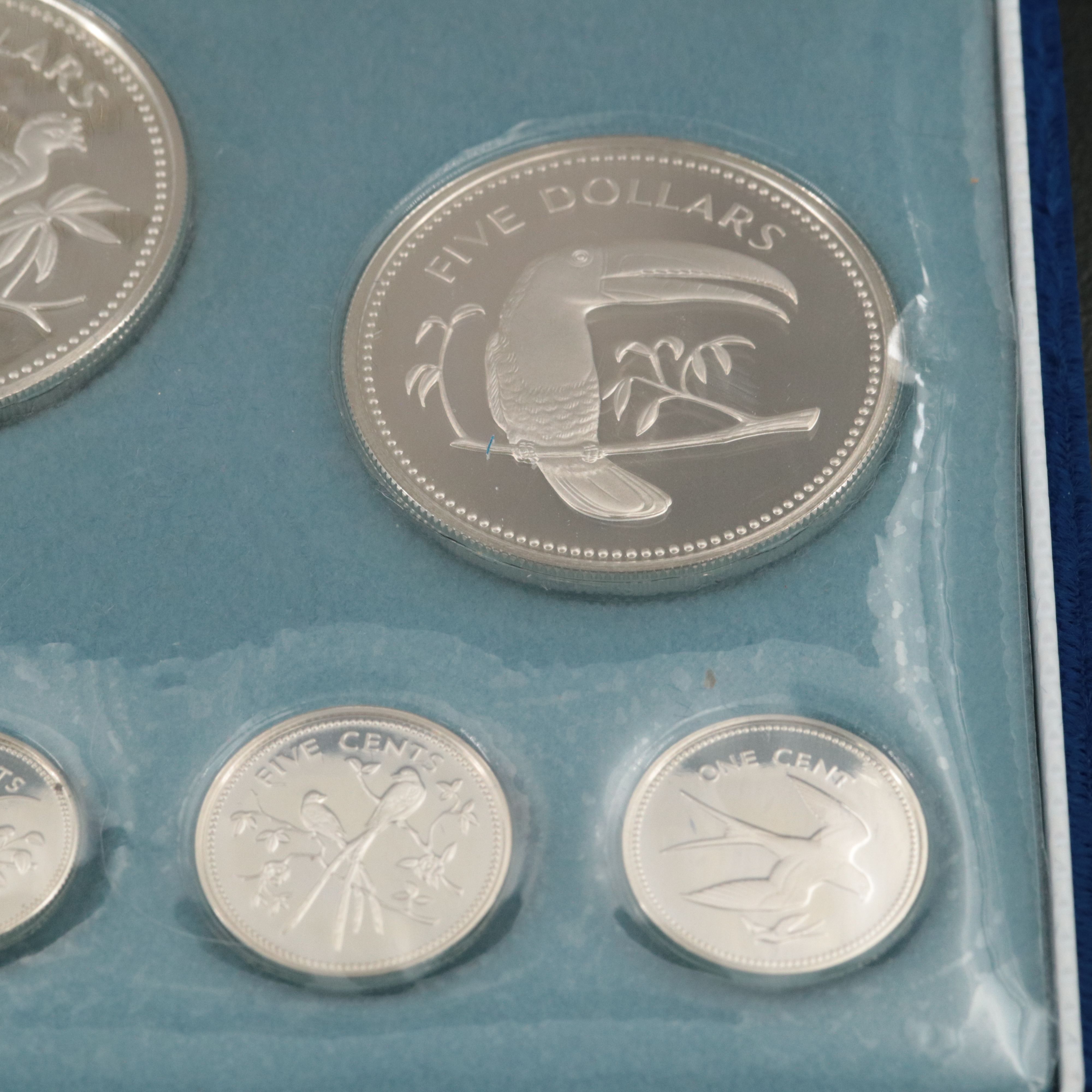 1974 Belize Silver Proof Set