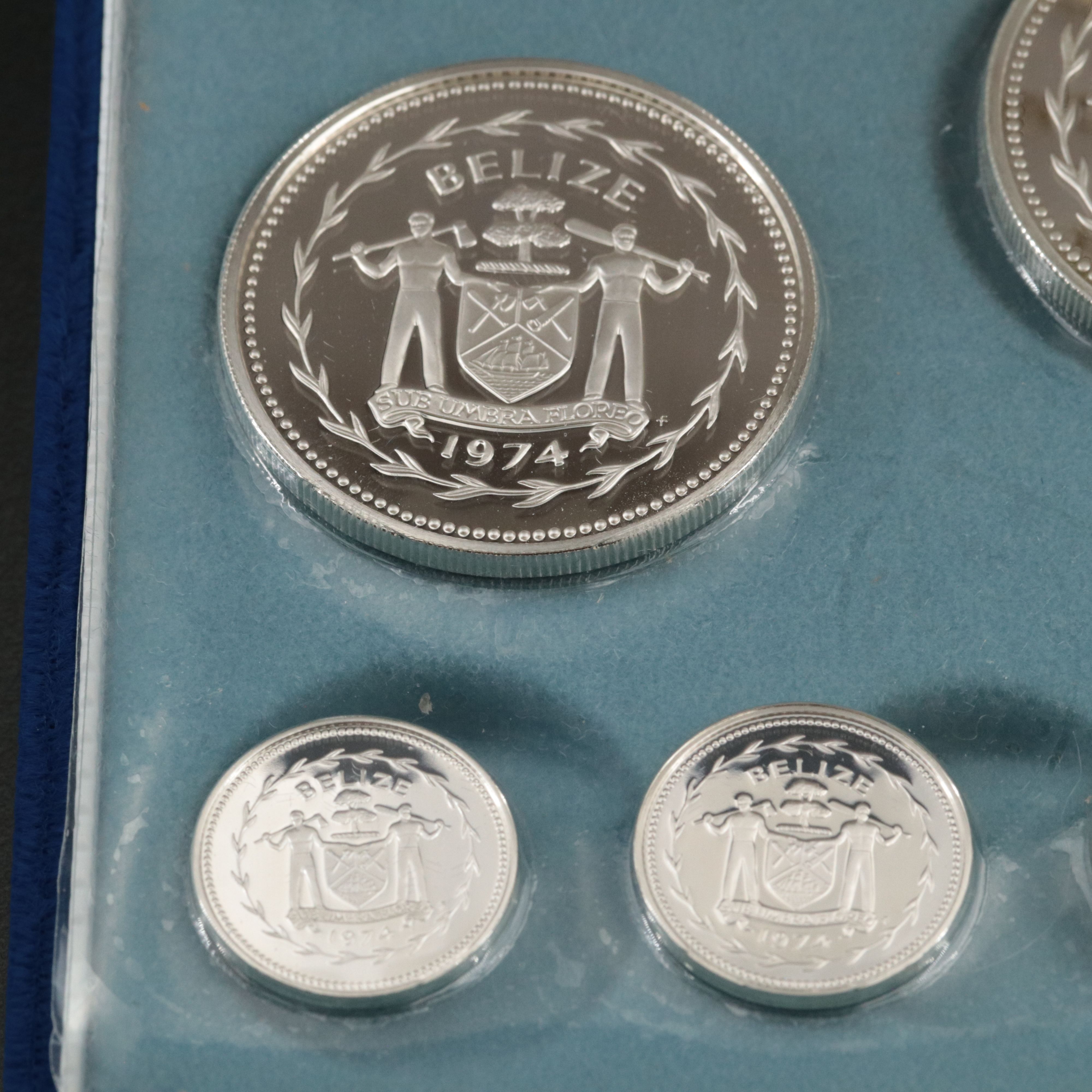 1974 Belize Silver Proof Set