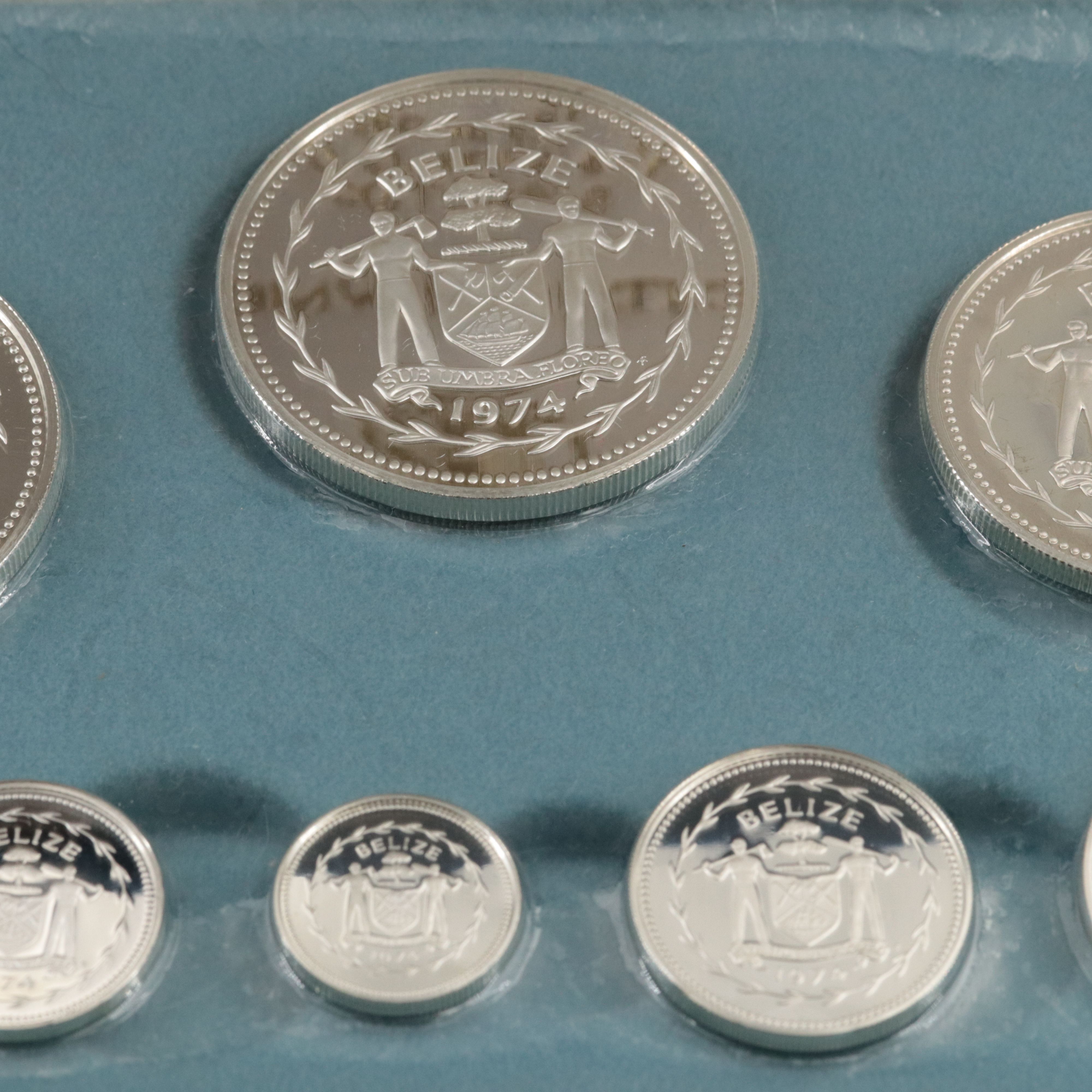 1974 Belize Silver Proof Set