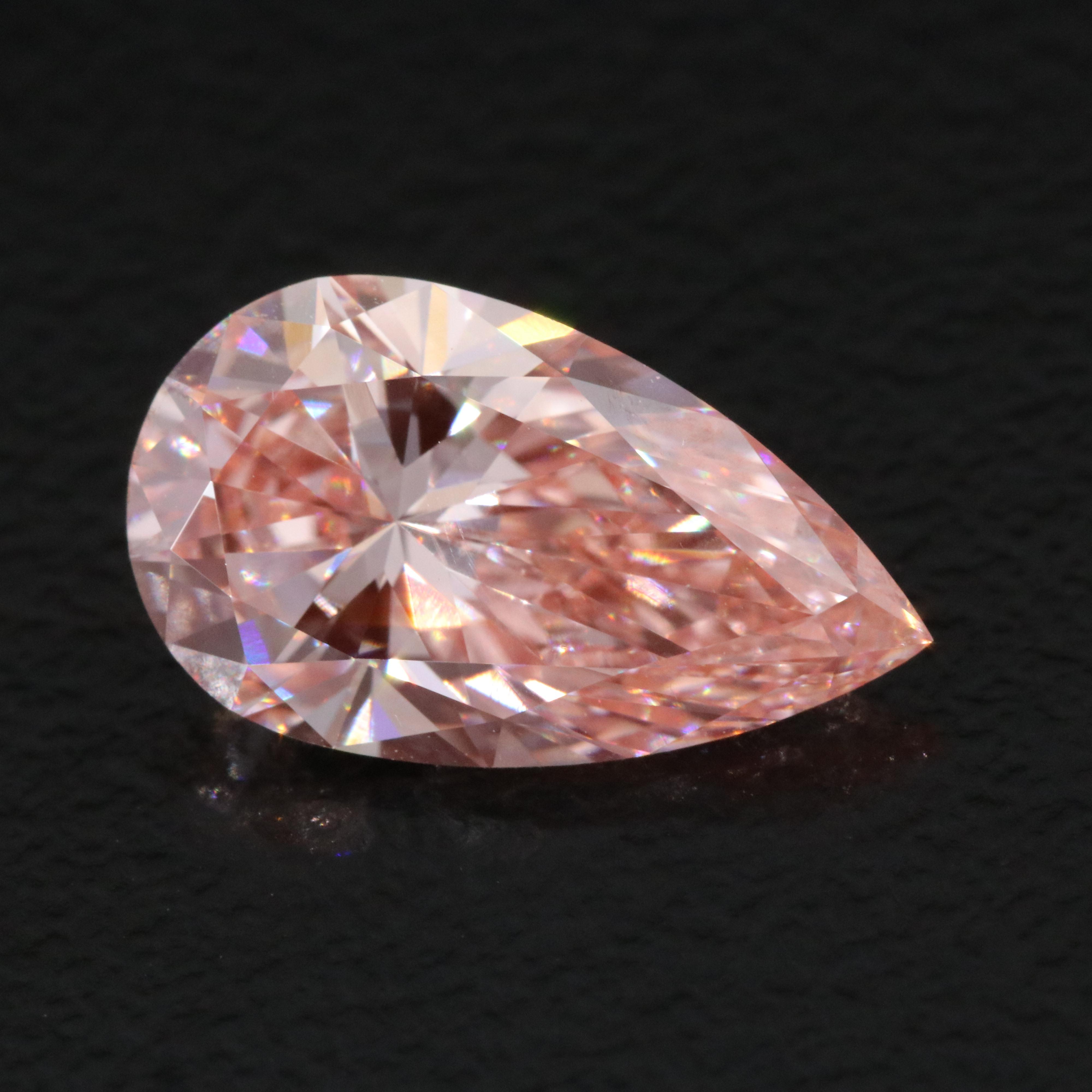 Loose 2.01 CT Lab Grown Fancy Diamond with IGI Report