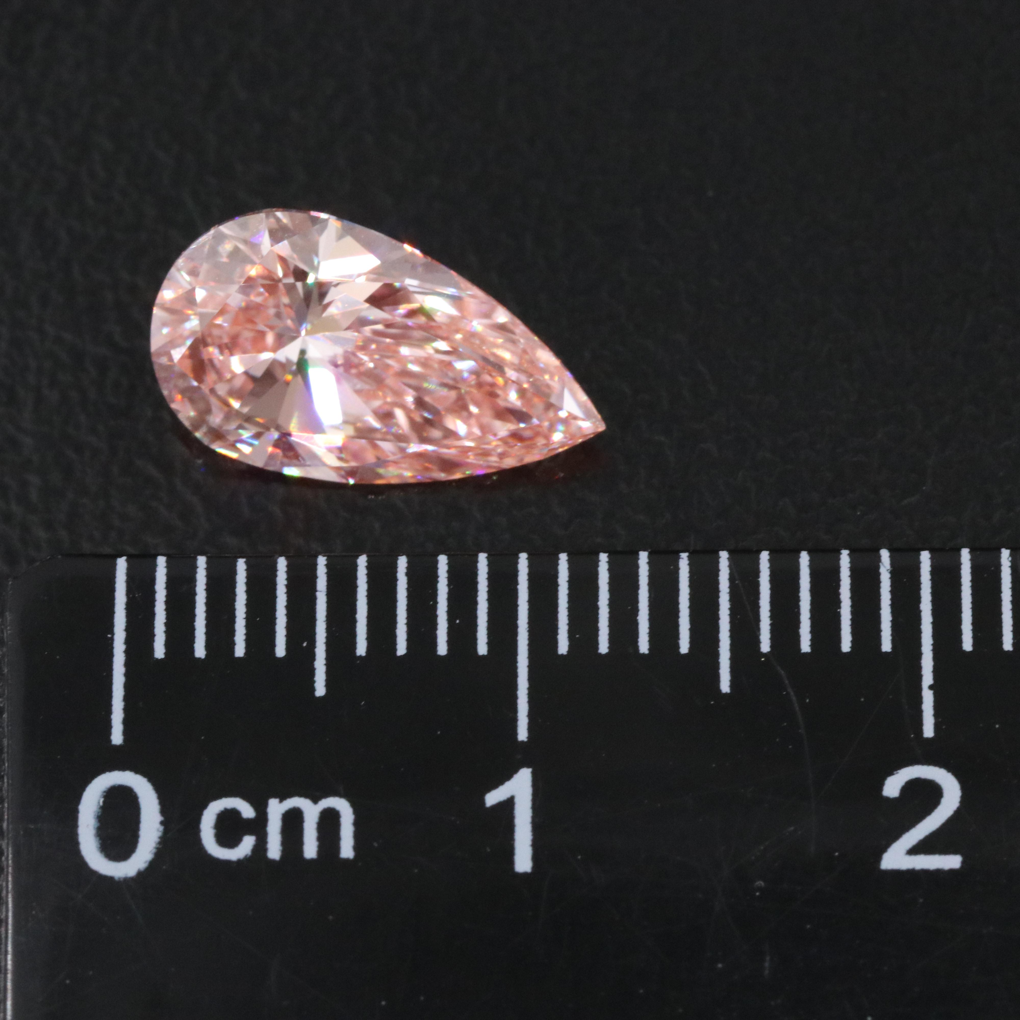 Loose 2.01 CT Lab Grown Fancy Diamond with IGI Report