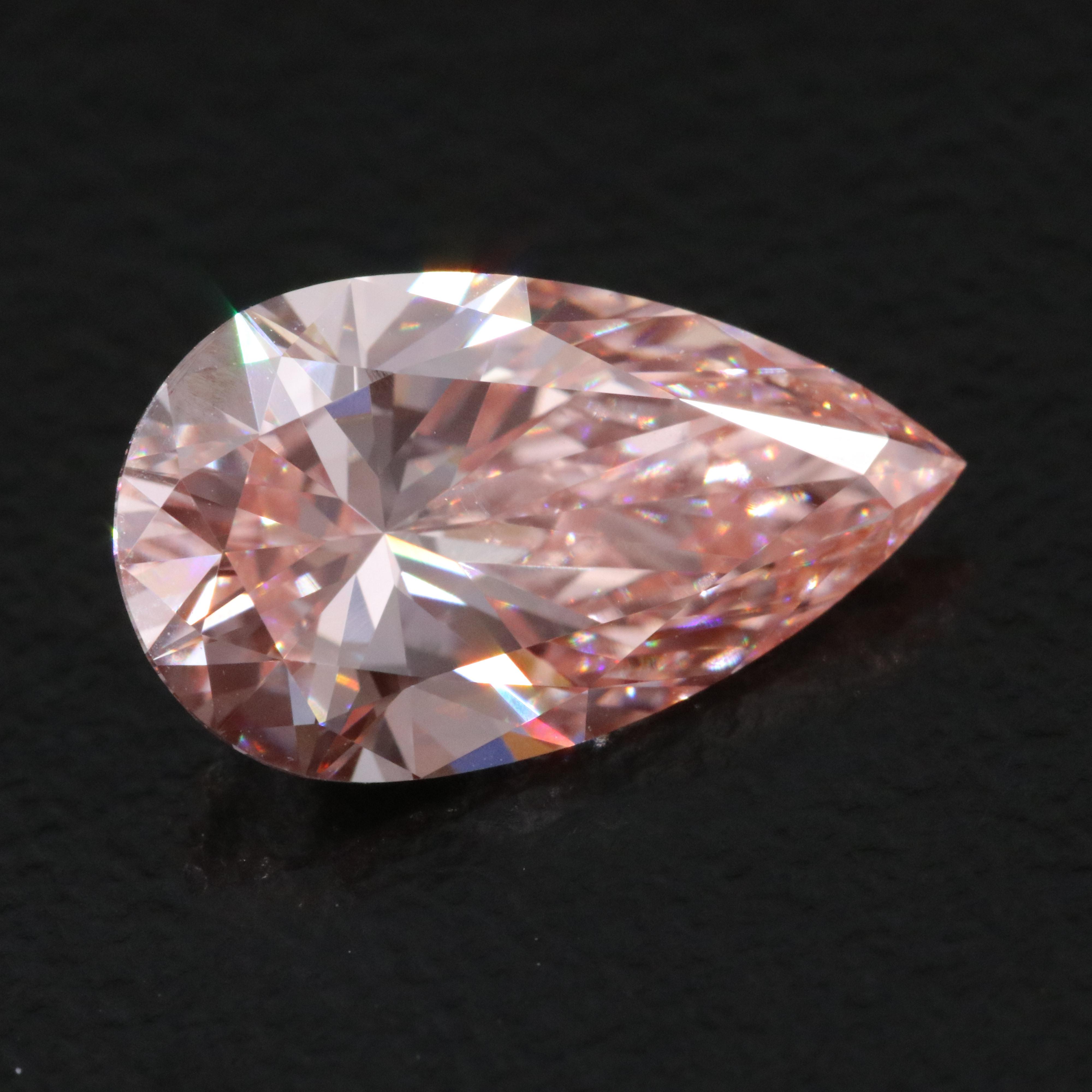 Loose 2.01 CT Lab Grown Fancy Diamond with IGI Report