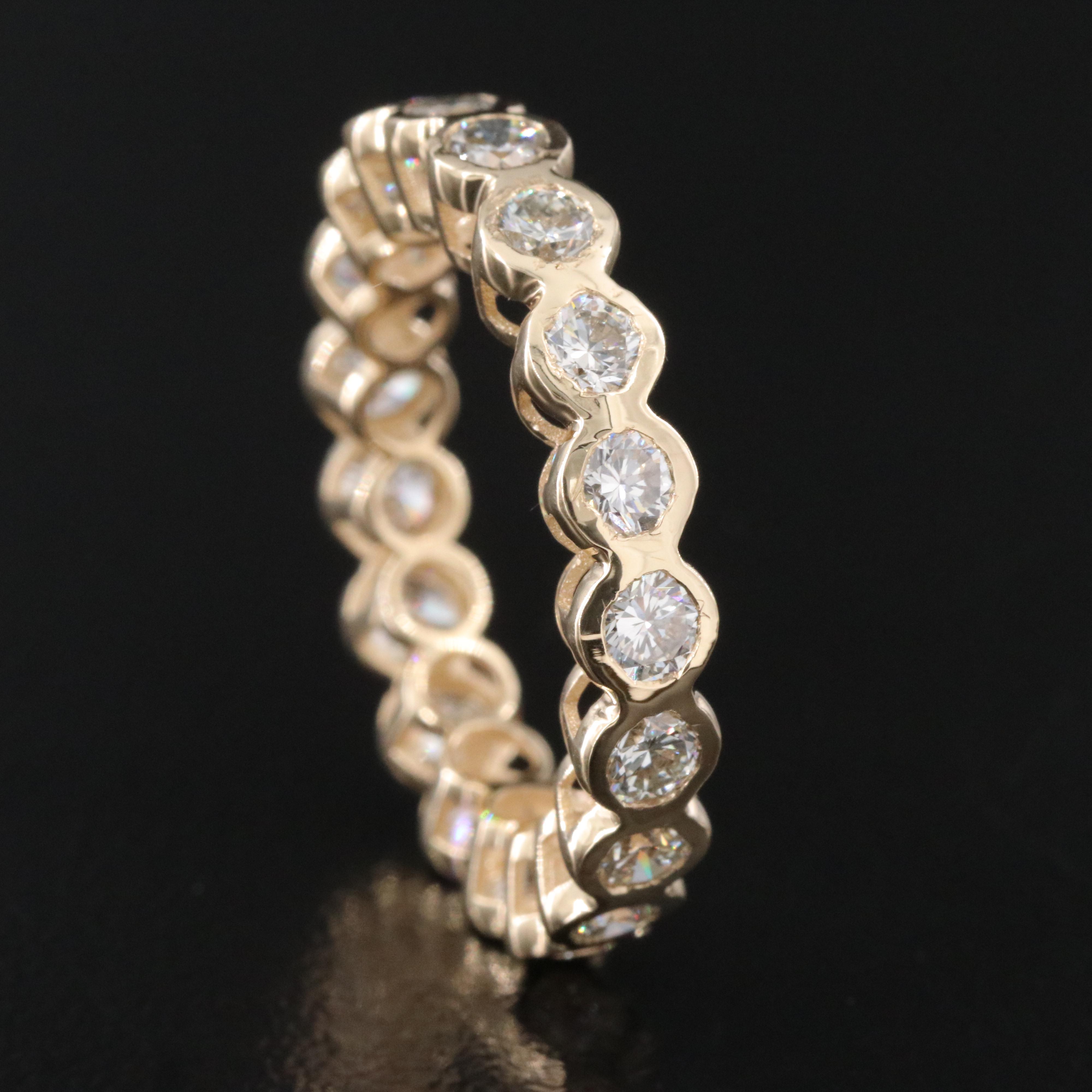 14K 2.47 CTW Diamond Eternity Band