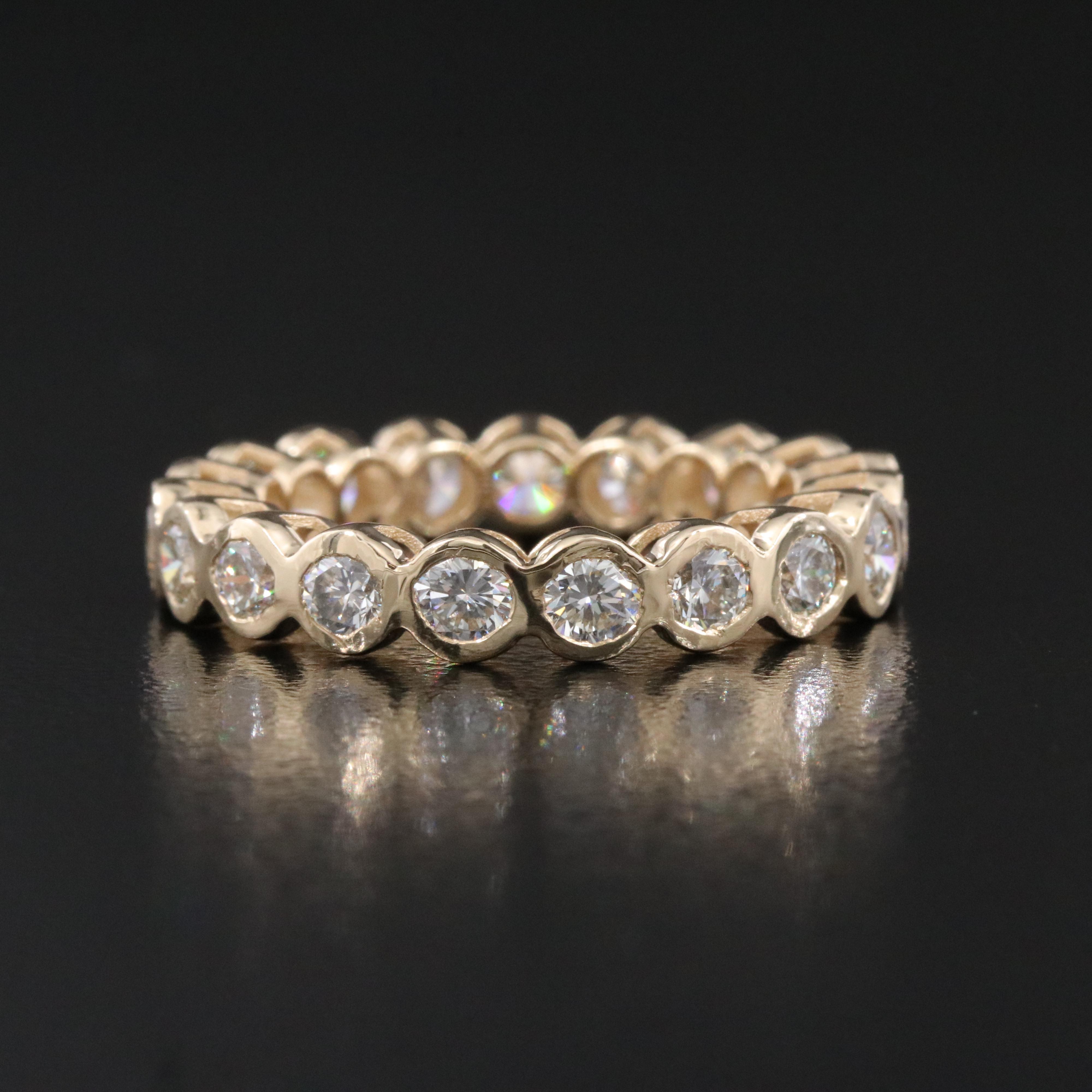14K 2.47 CTW Diamond Eternity Band