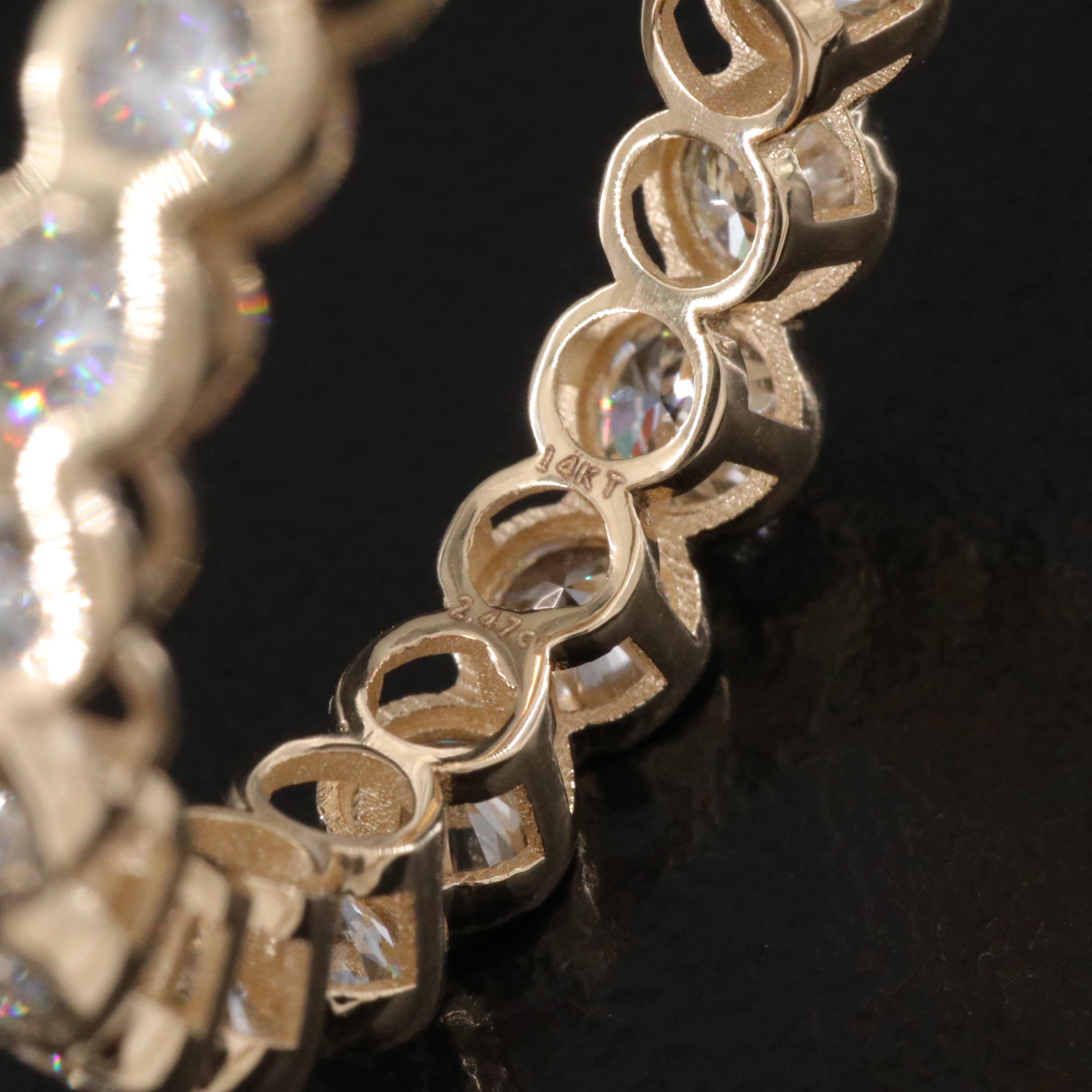 14K 2.47 CTW Diamond Eternity Band