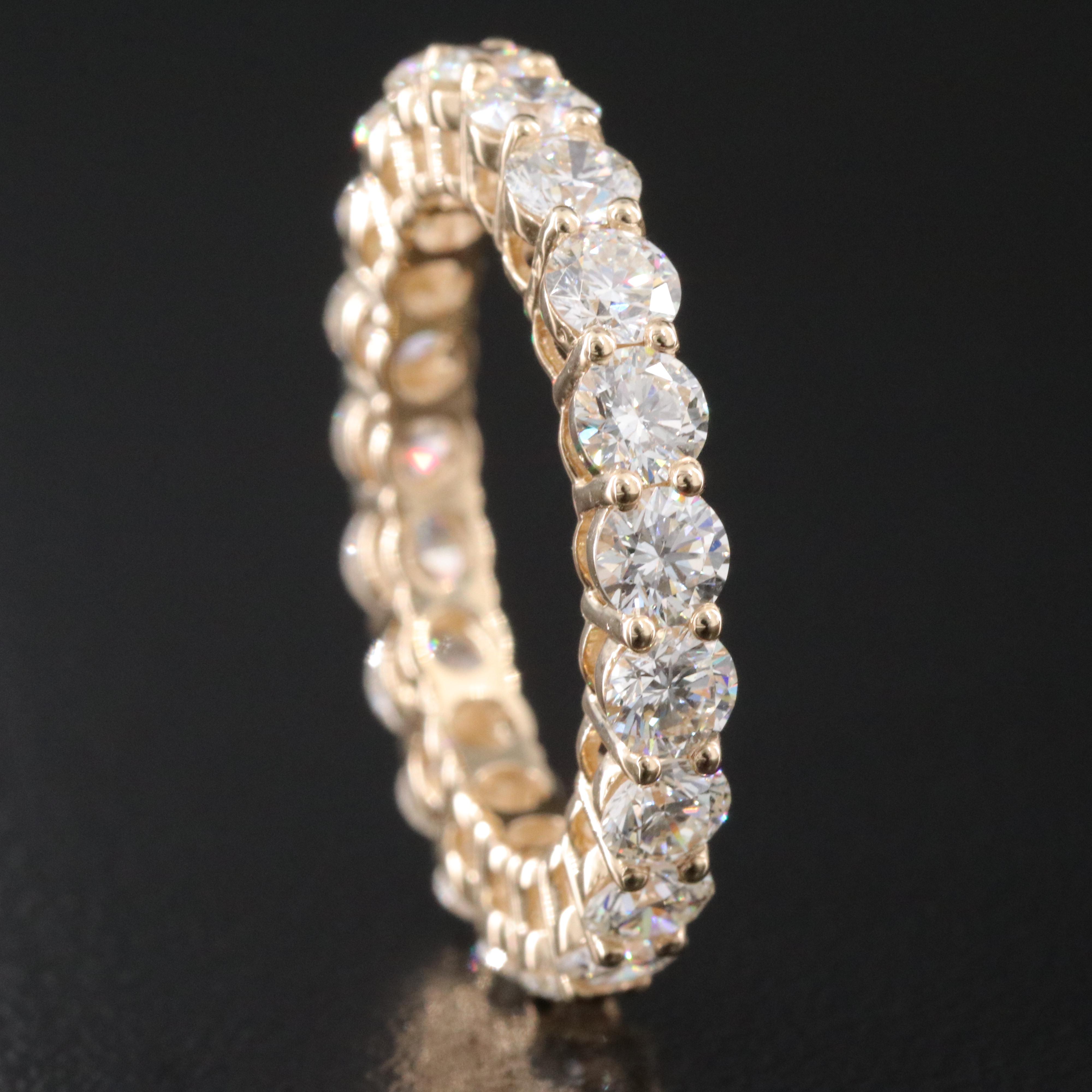 14K 3.37 CTW Diamond Eternity Band