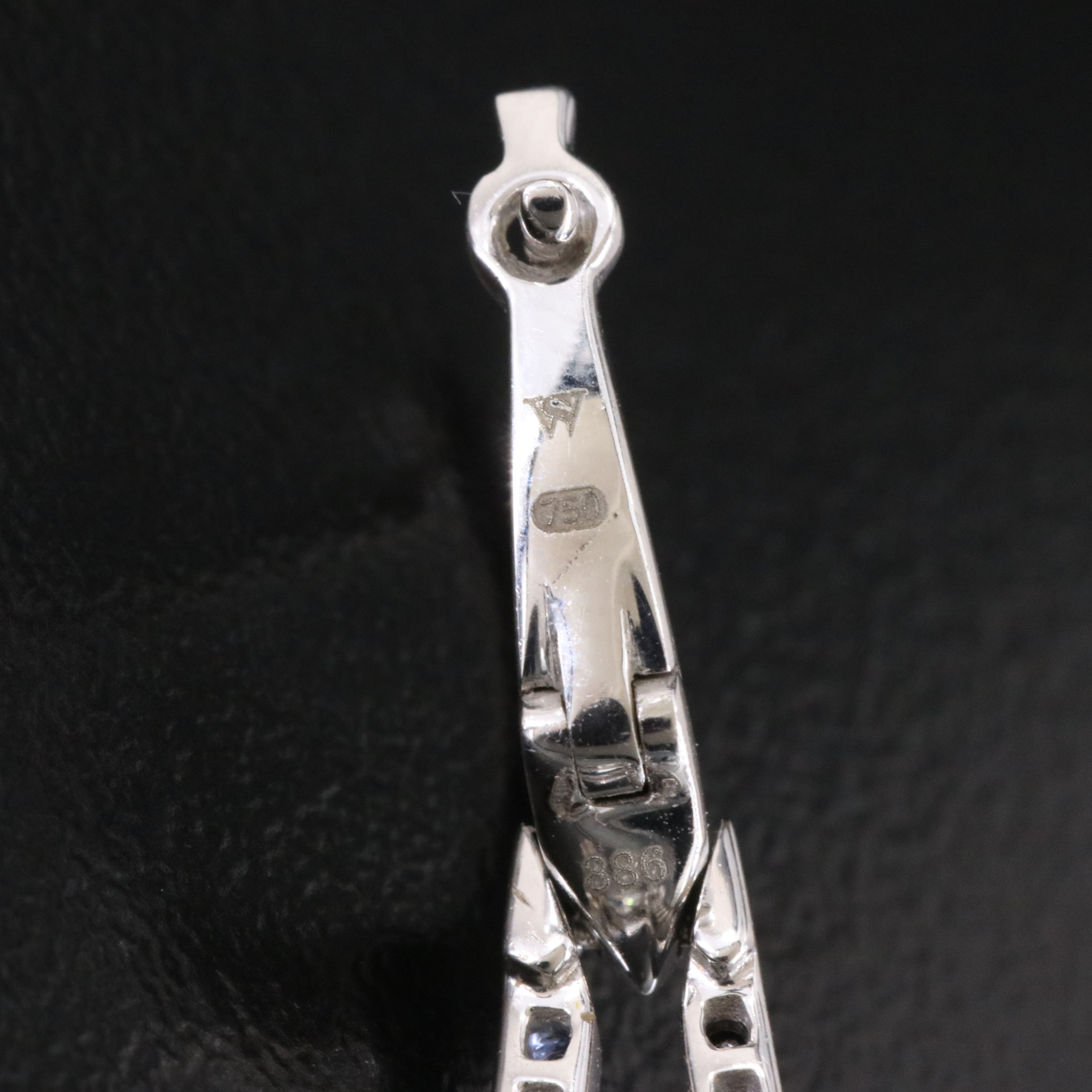 Stephen Webster Lady Stardust 18K Doublet Earrings with Sapphire and Diamond