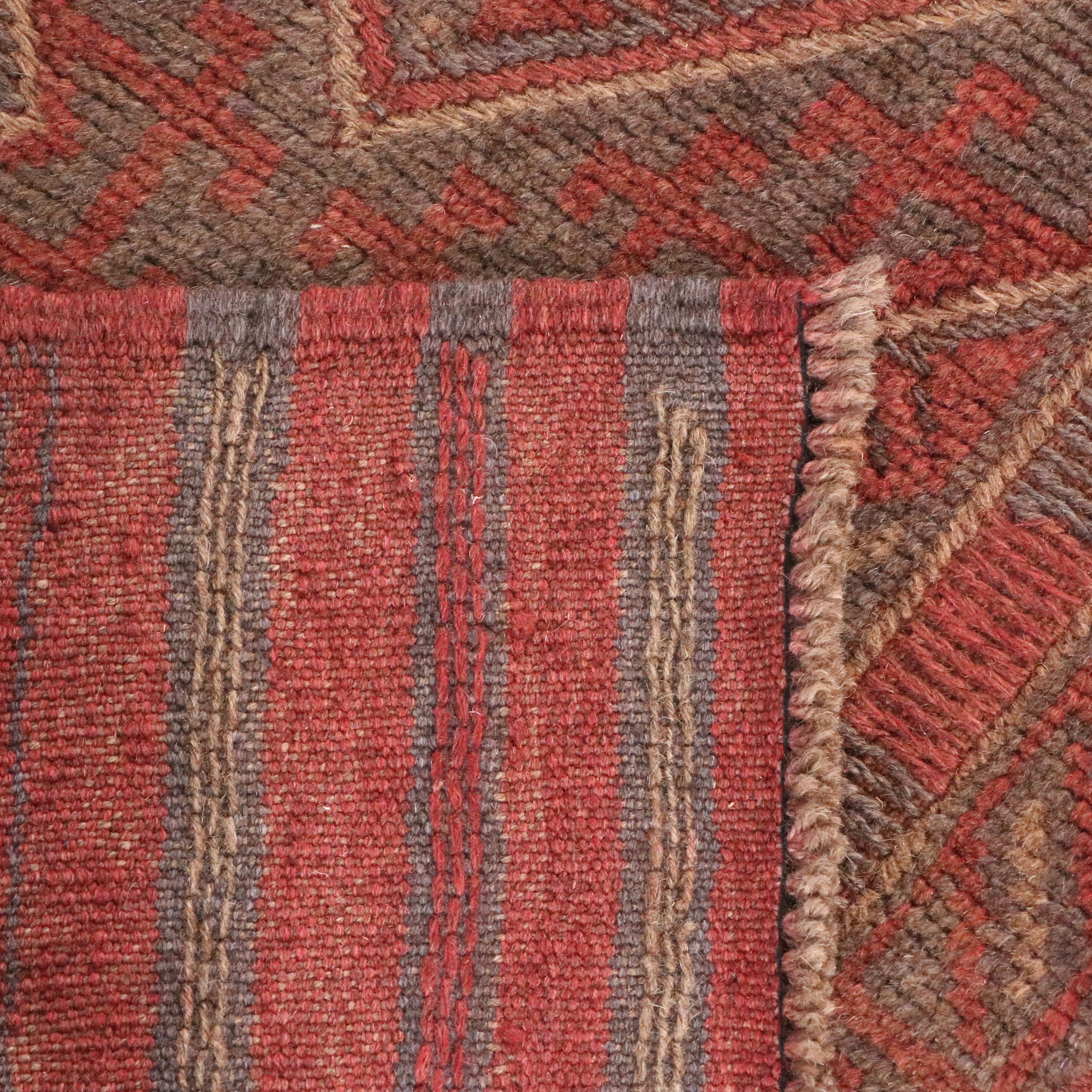 1'11 x 8'3 Handwoven Afghan Mashwani Carpet Runner