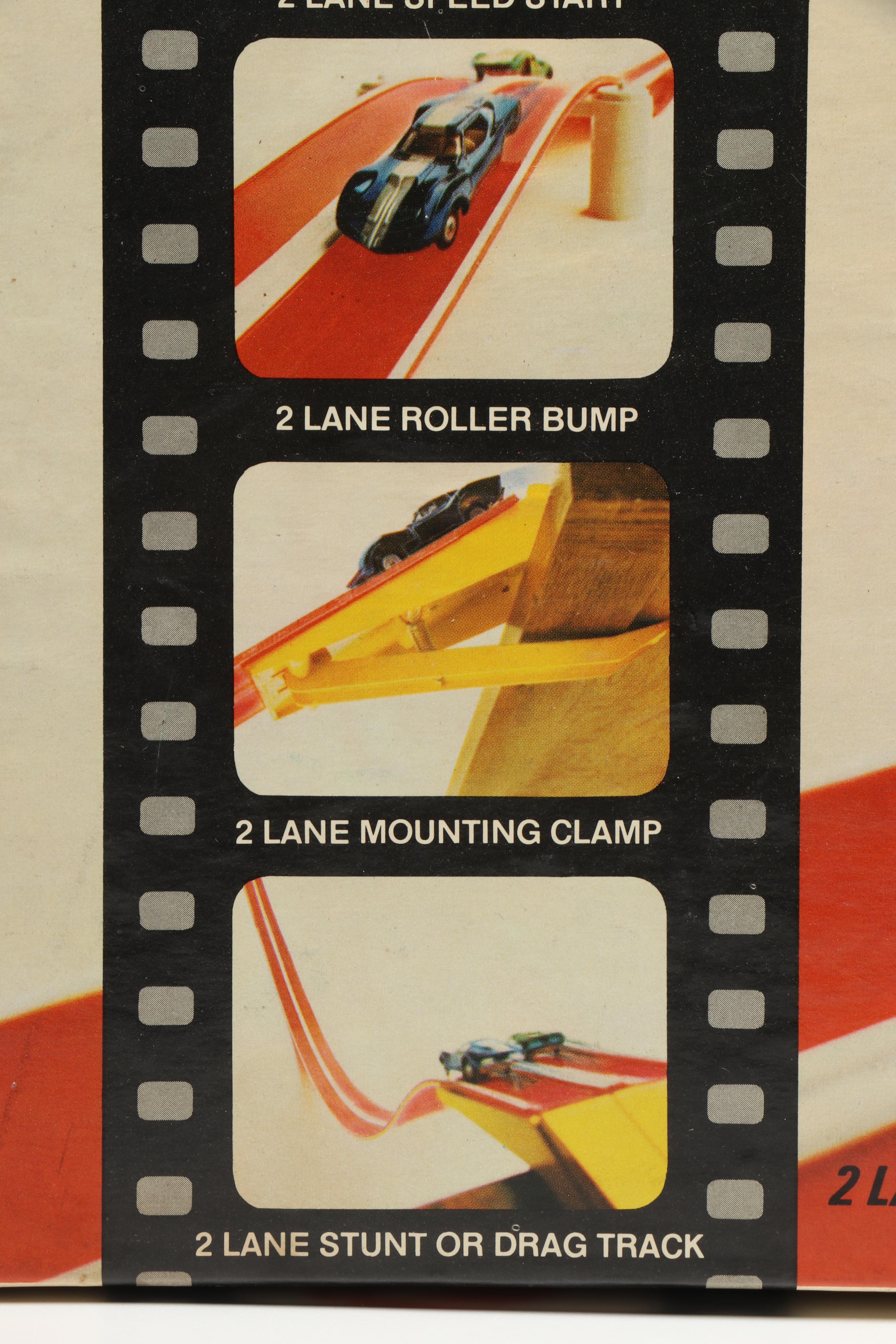 Aurora Speedline 2-in-1 Stunt & Drag Race Set, 1968