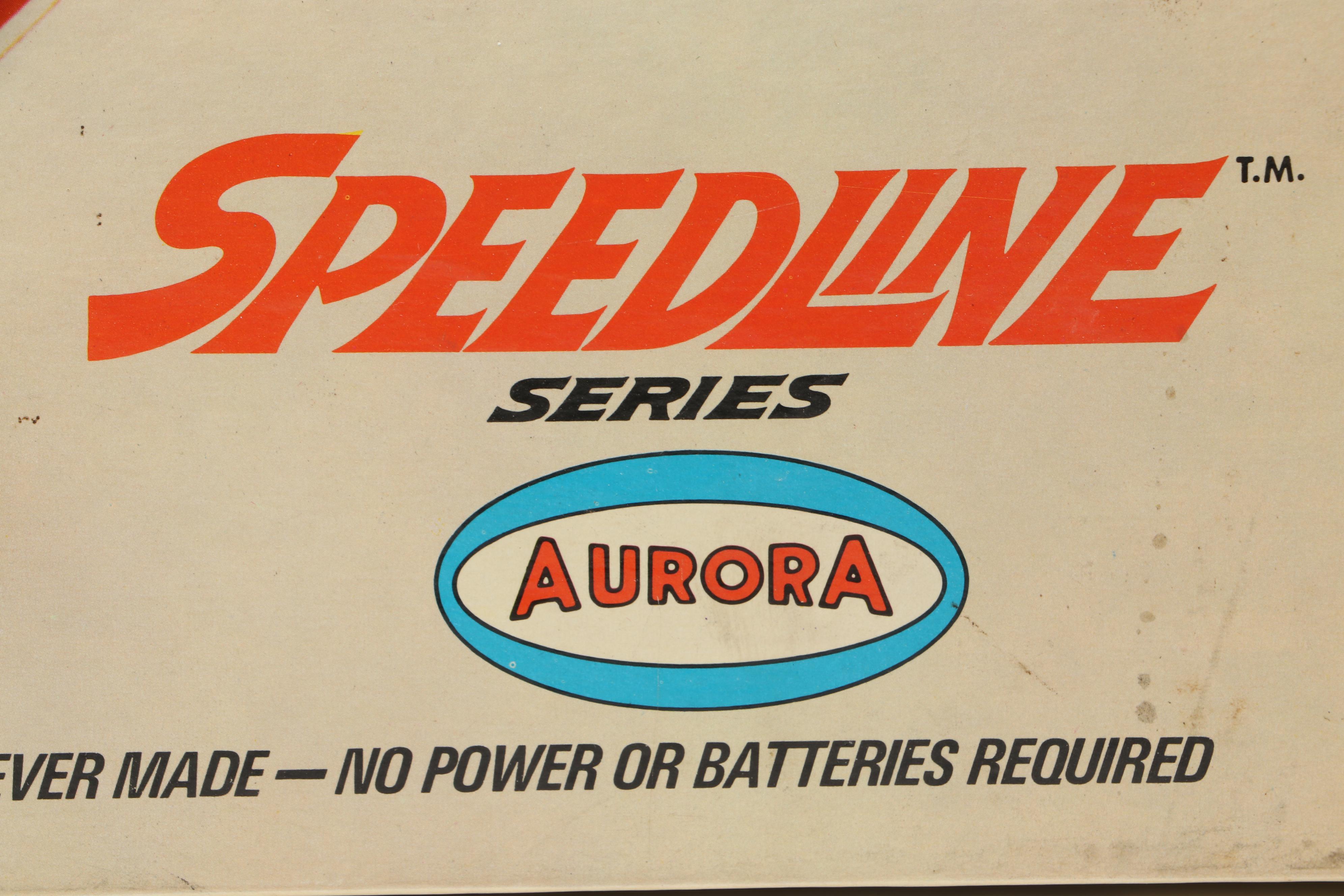 Aurora Speedline 2-in-1 Stunt & Drag Race Set, 1968