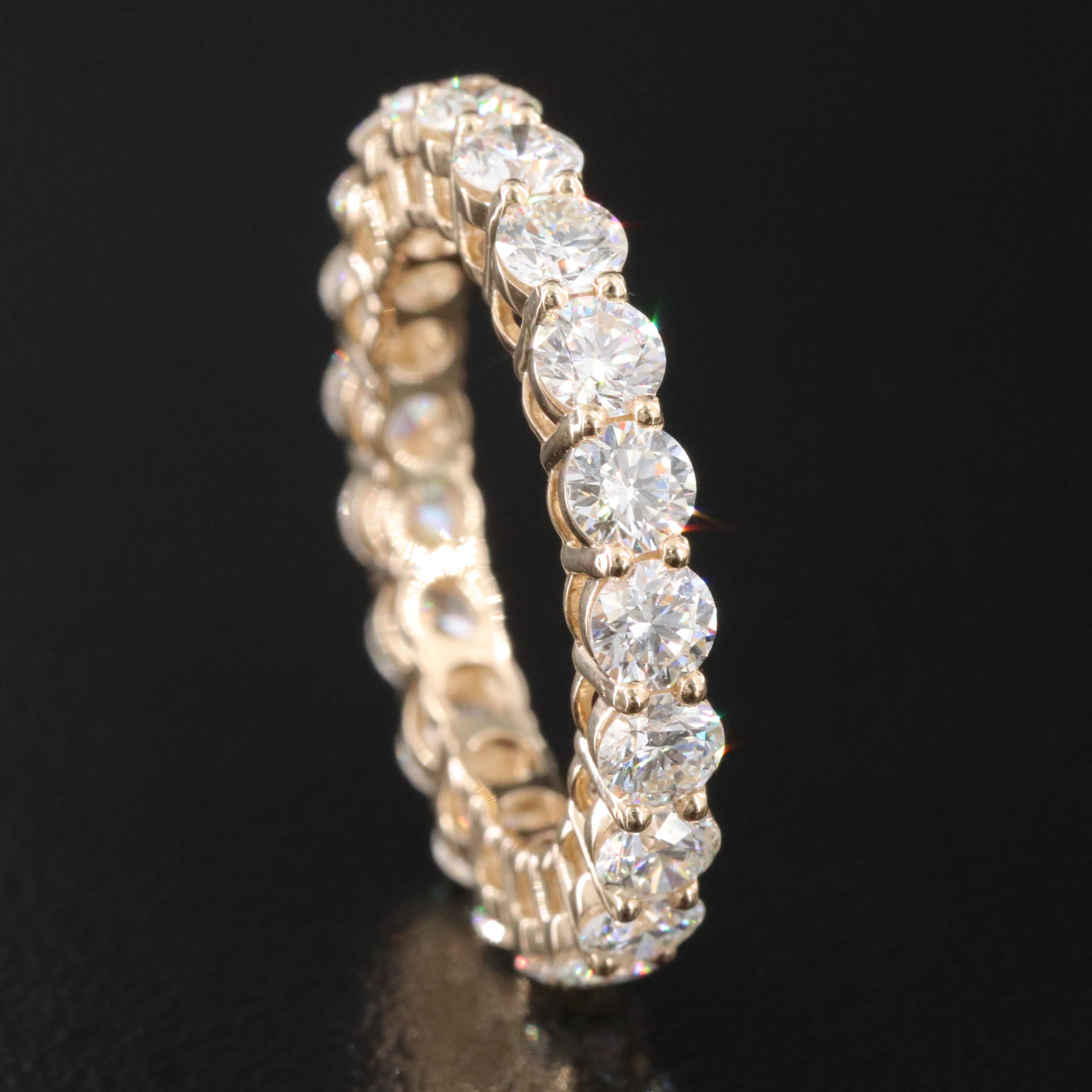 14K 3.26 CTW Diamond Eternity Band
