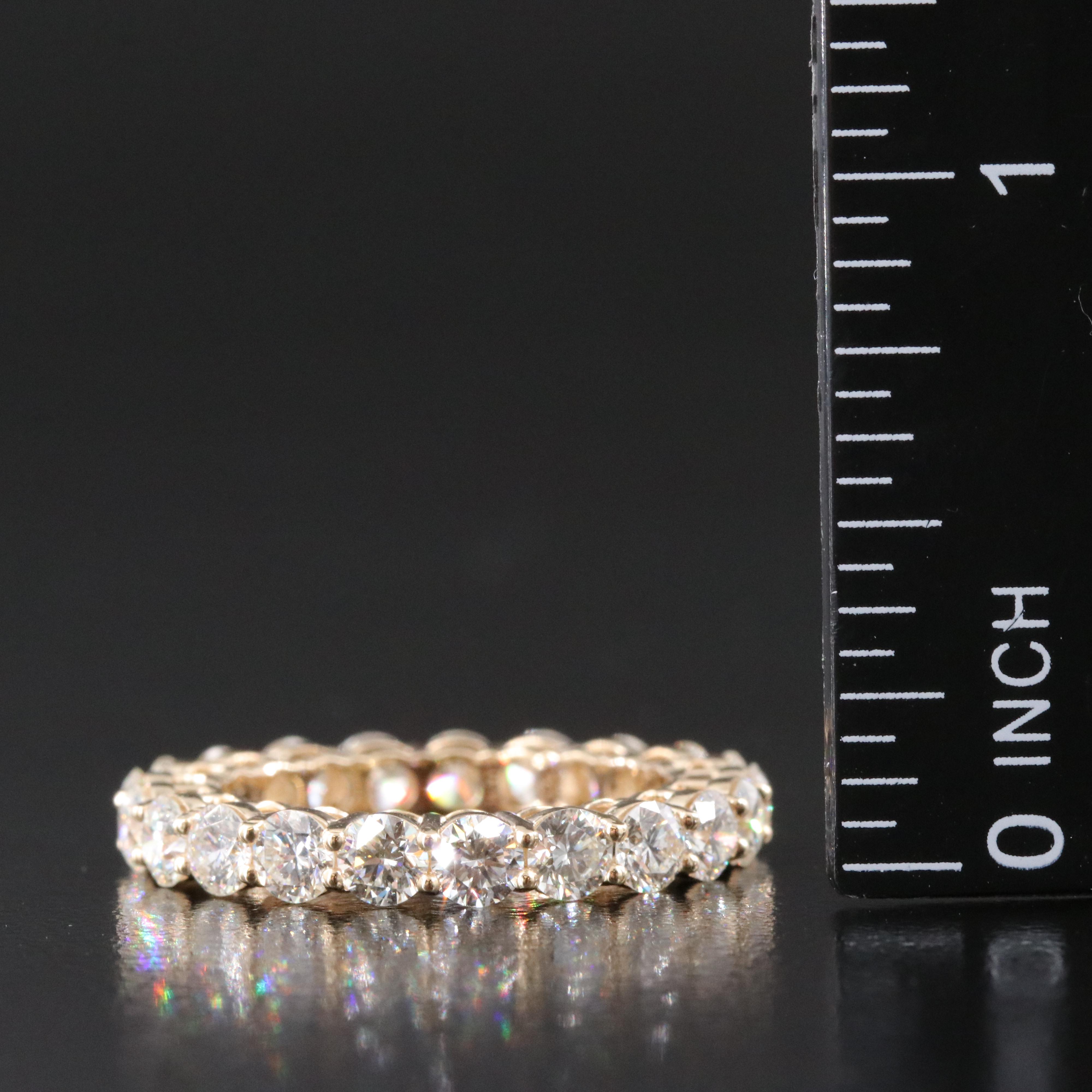 14K 3.26 CTW Diamond Eternity Band