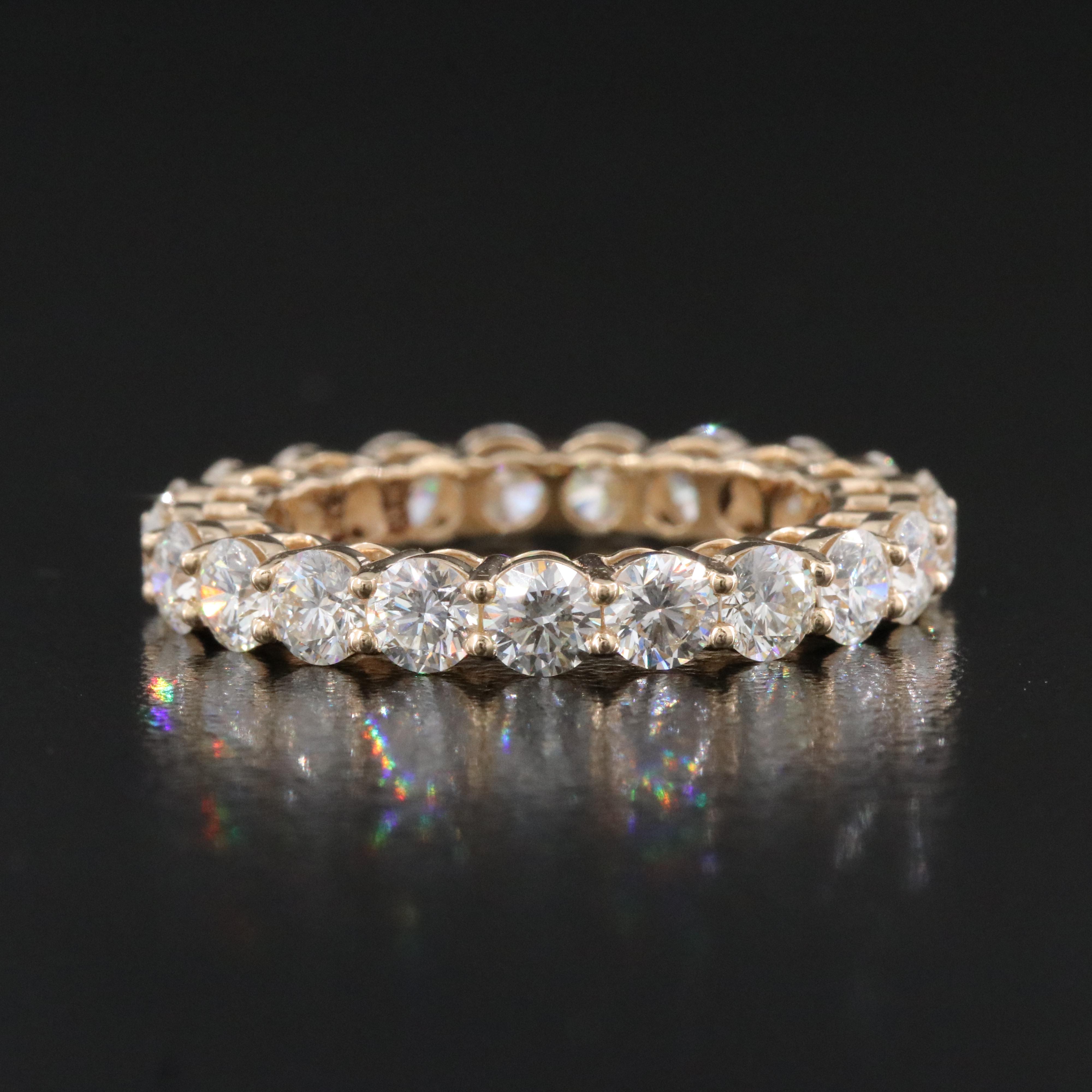 14K 3.26 CTW Diamond Eternity Band