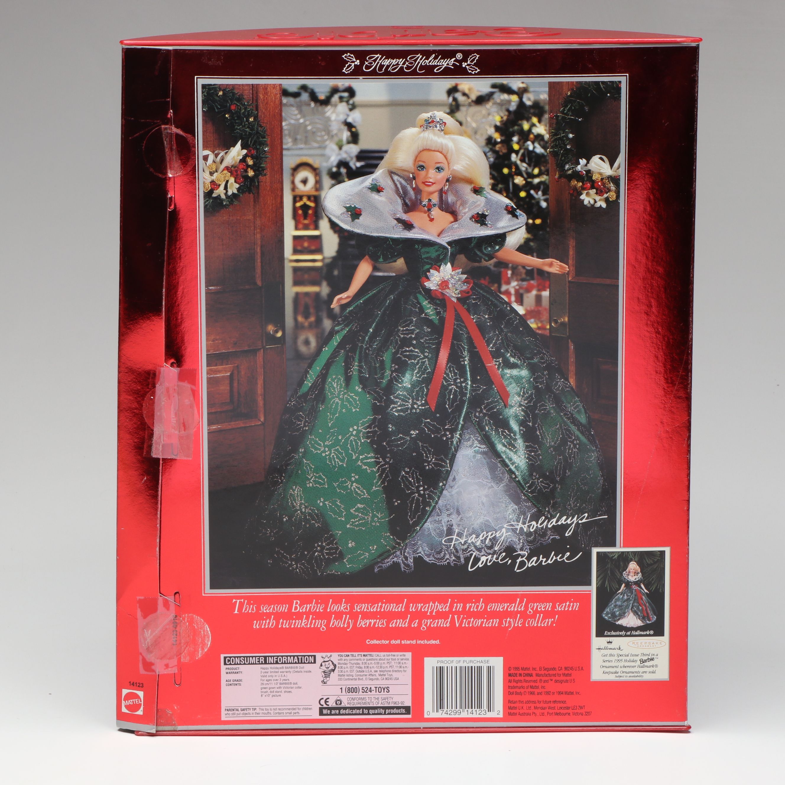 Barbie Special Edition "Happy Holidays" Dolls, 1995, 1997