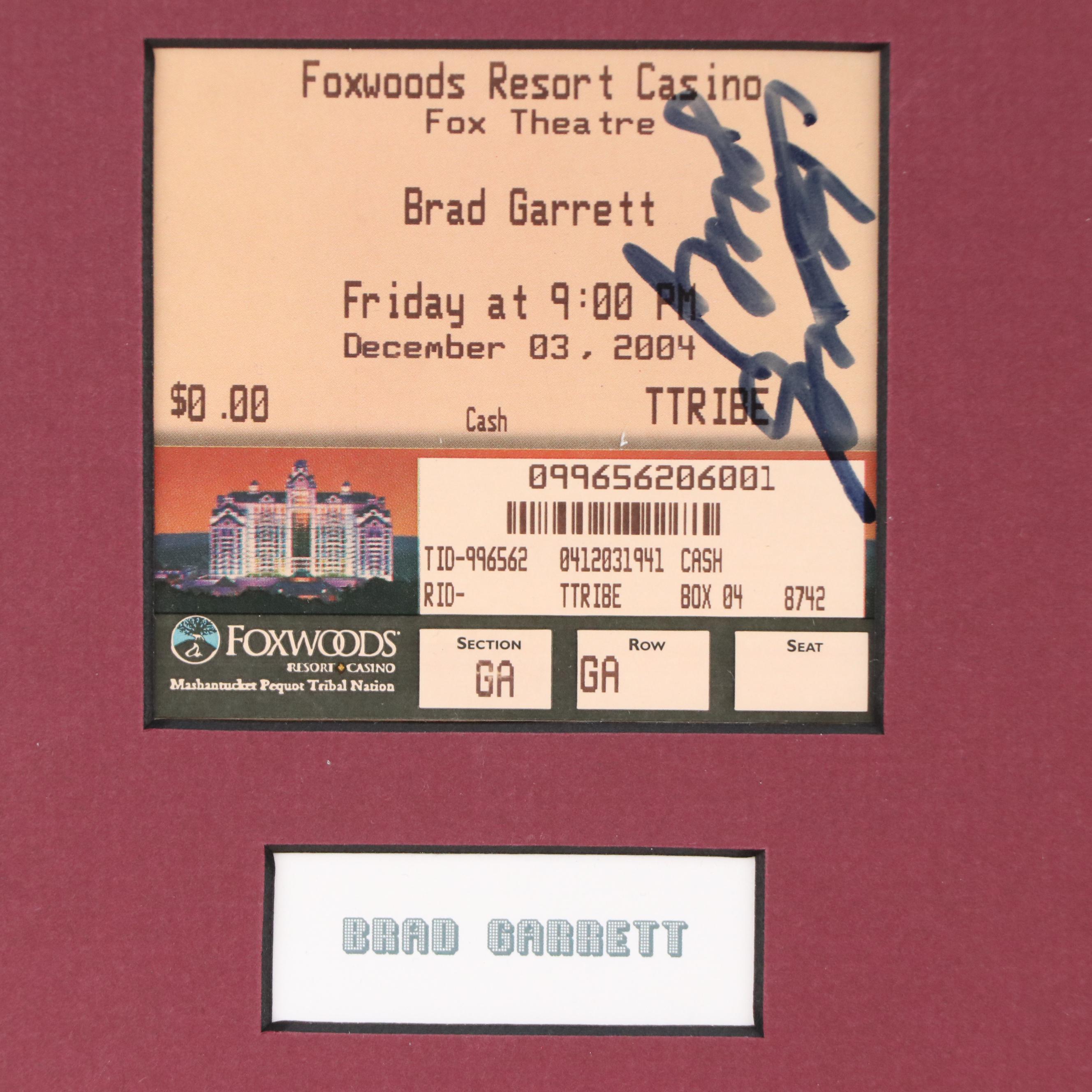 Gallager, Jay Leno, Chris Rock, and More Comedian Signed Display, JSA