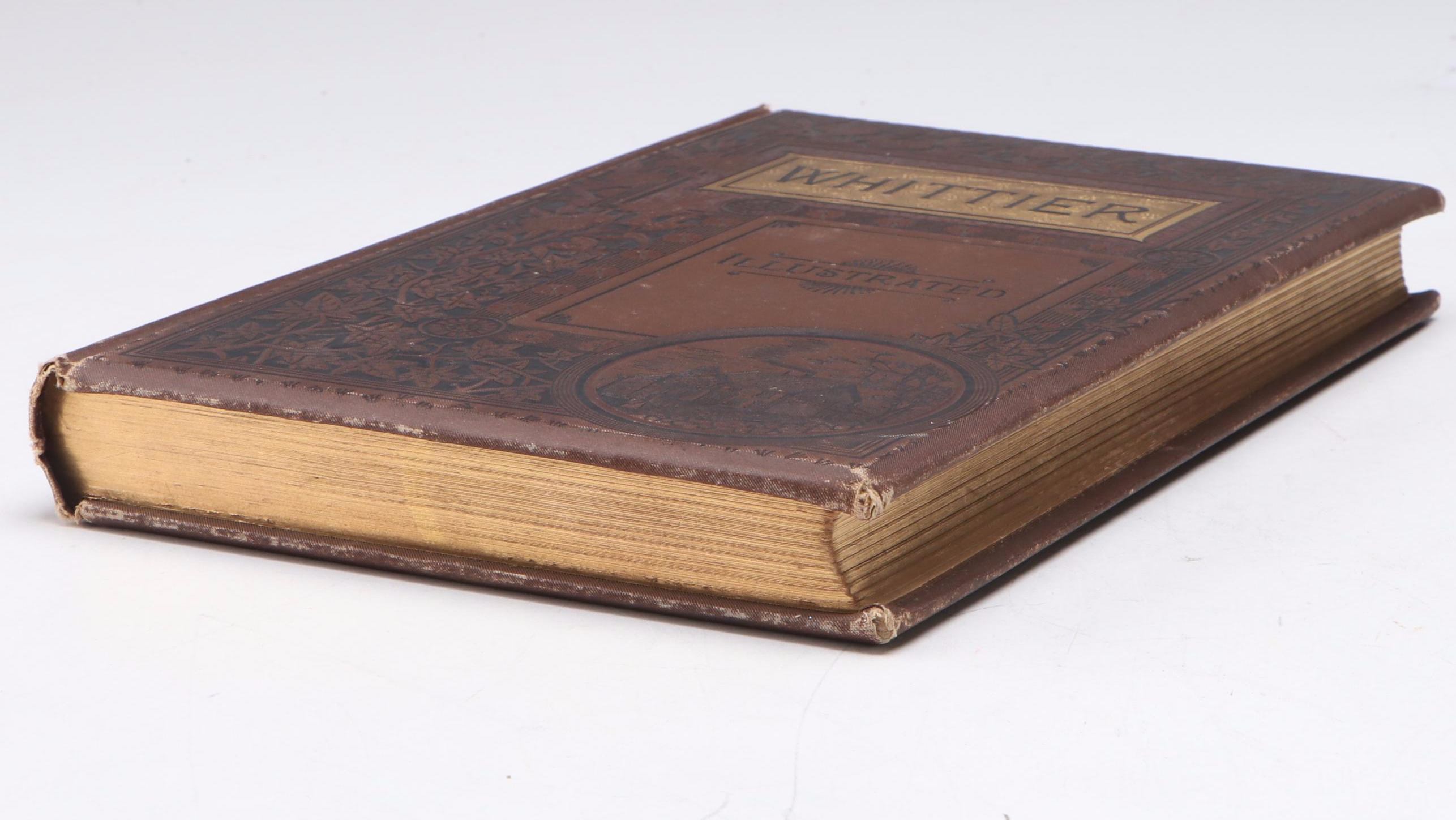 Illustrated "The Complete Poetical Works of John Greenleaf Whittier," 1884