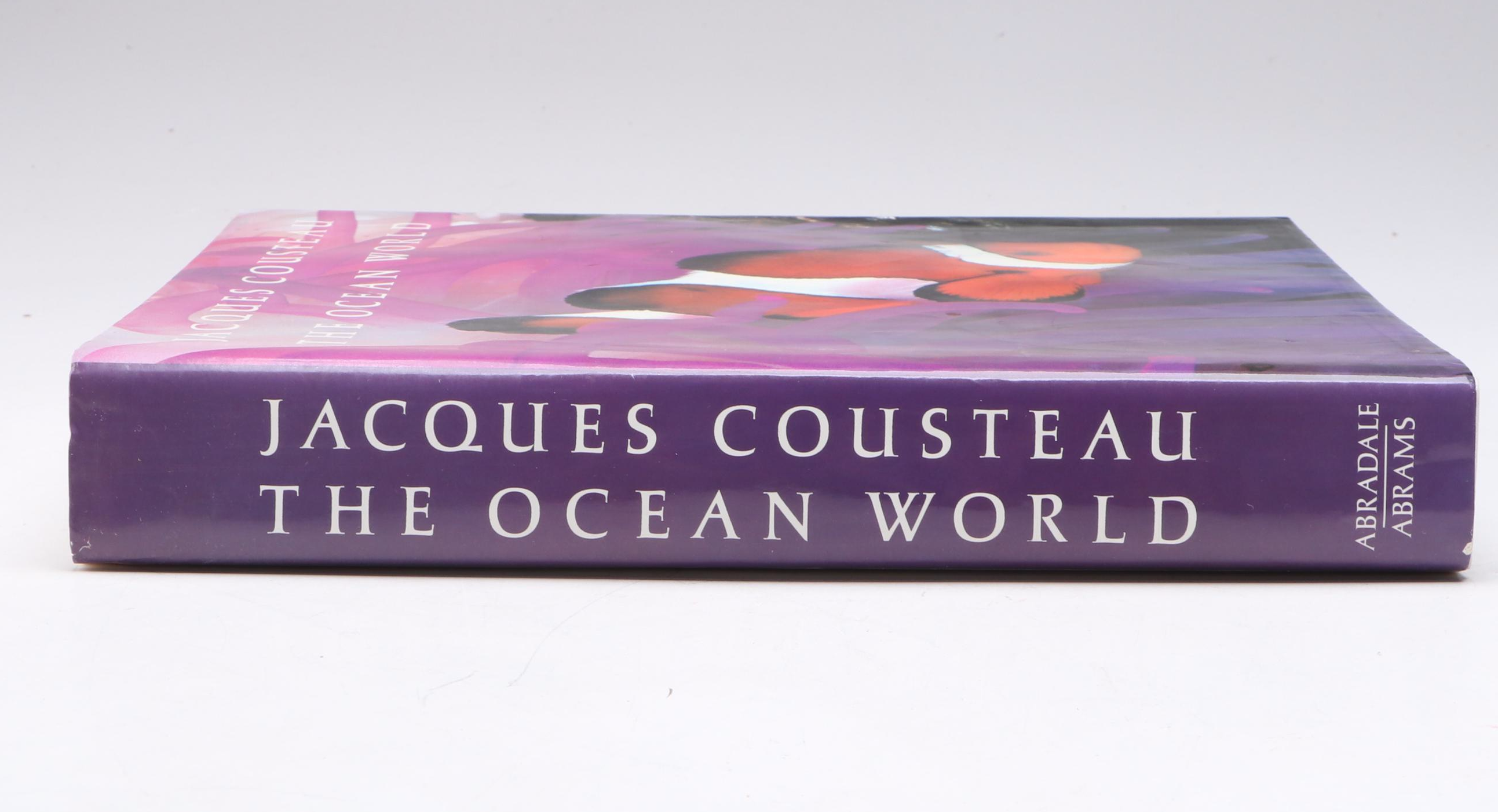 Illustrated "The Ocean World" by Jacques Cousteau, 1985