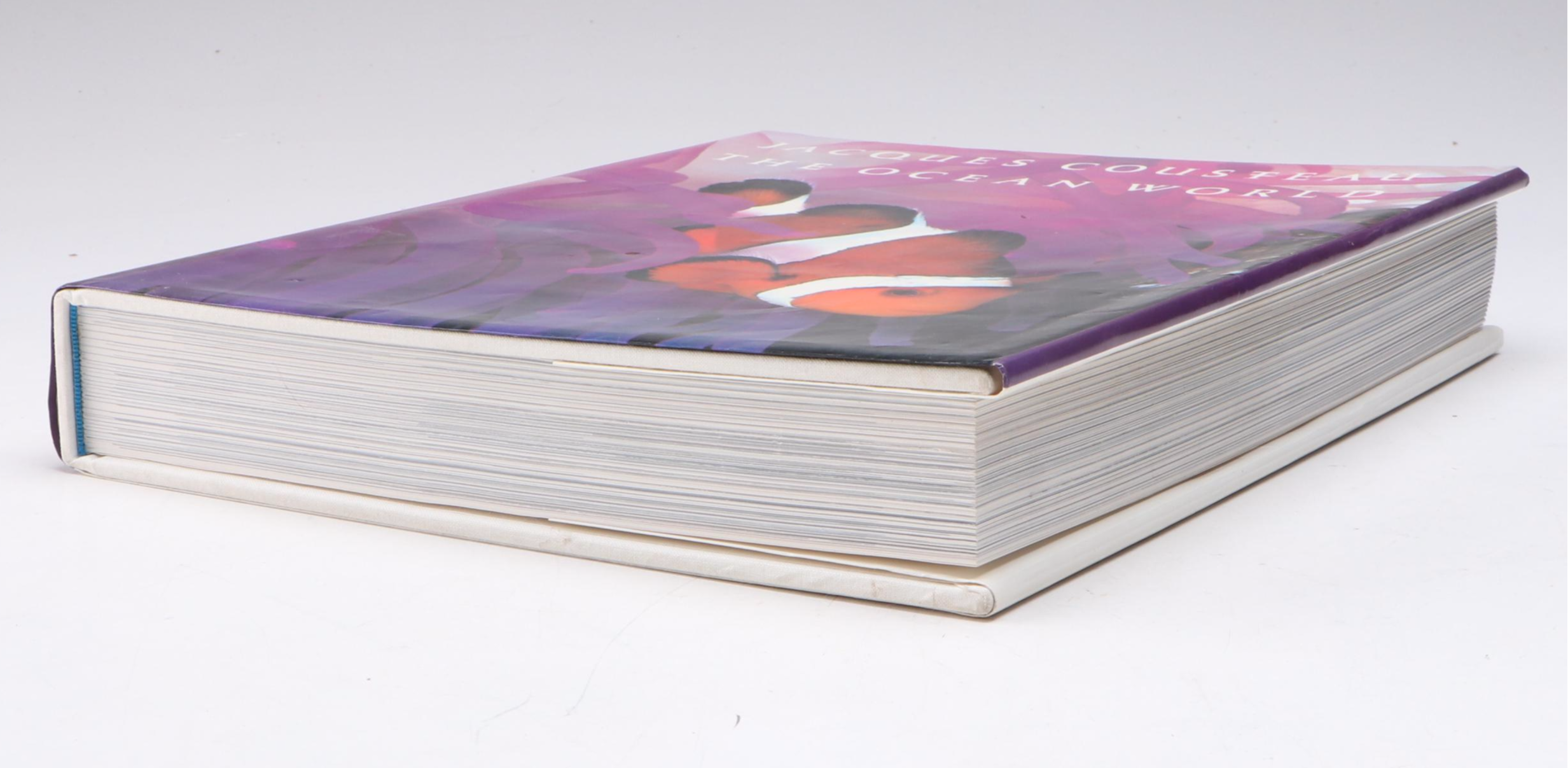 Illustrated "The Ocean World" by Jacques Cousteau, 1985