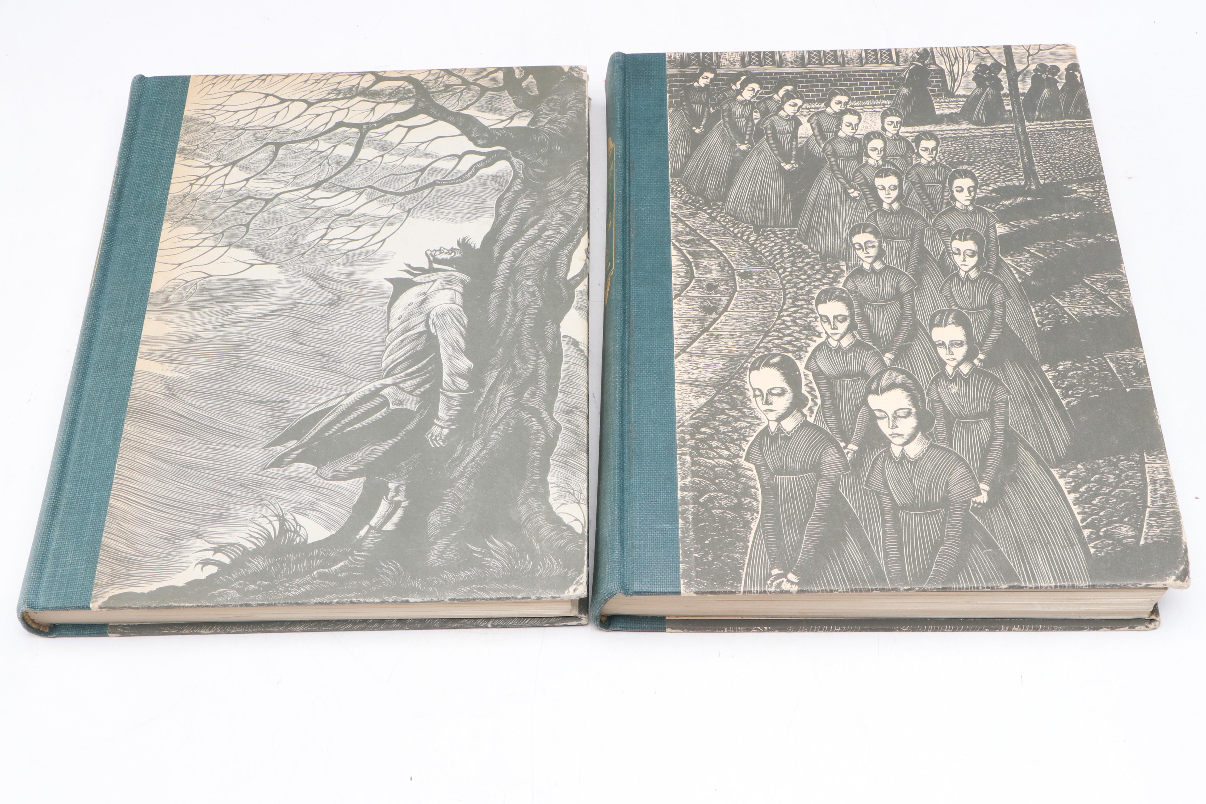 Fritz Eichenberg Illustrated "Wuthering Heights" and "Jane Eyre" by the Brontës