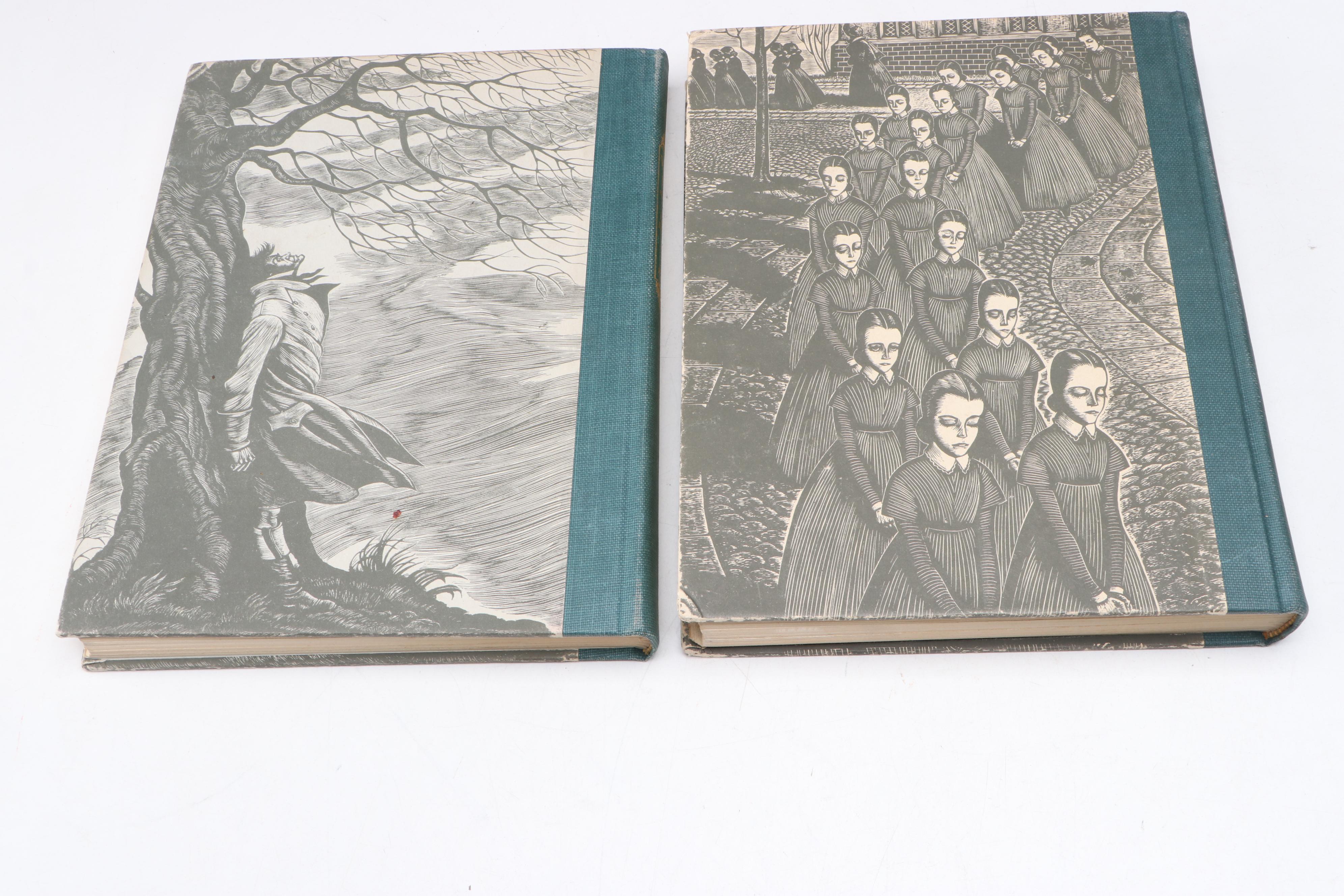 Fritz Eichenberg Illustrated "Wuthering Heights" and "Jane Eyre" by the Brontës