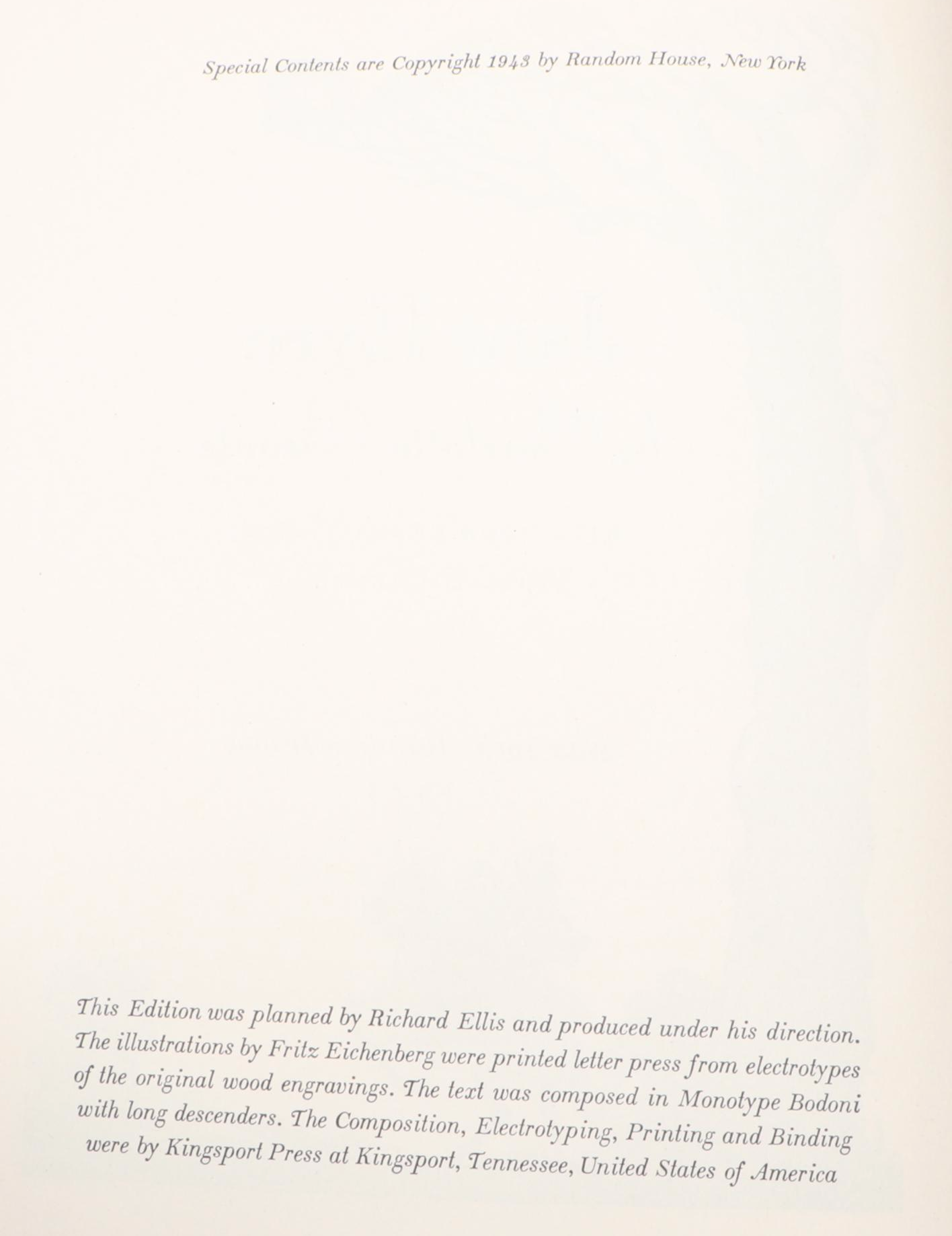 Fritz Eichenberg Illustrated "Wuthering Heights" and "Jane Eyre" by the Brontës