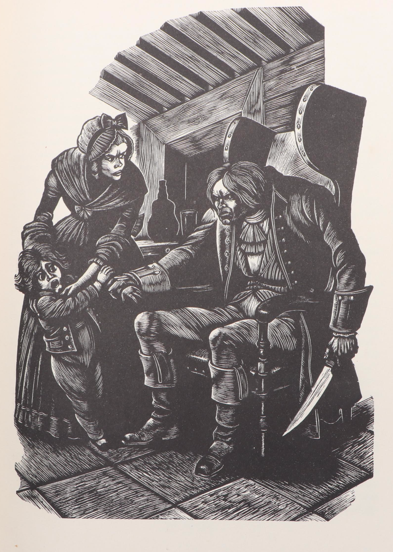 Fritz Eichenberg Illustrated "Wuthering Heights" and "Jane Eyre" by the Brontës