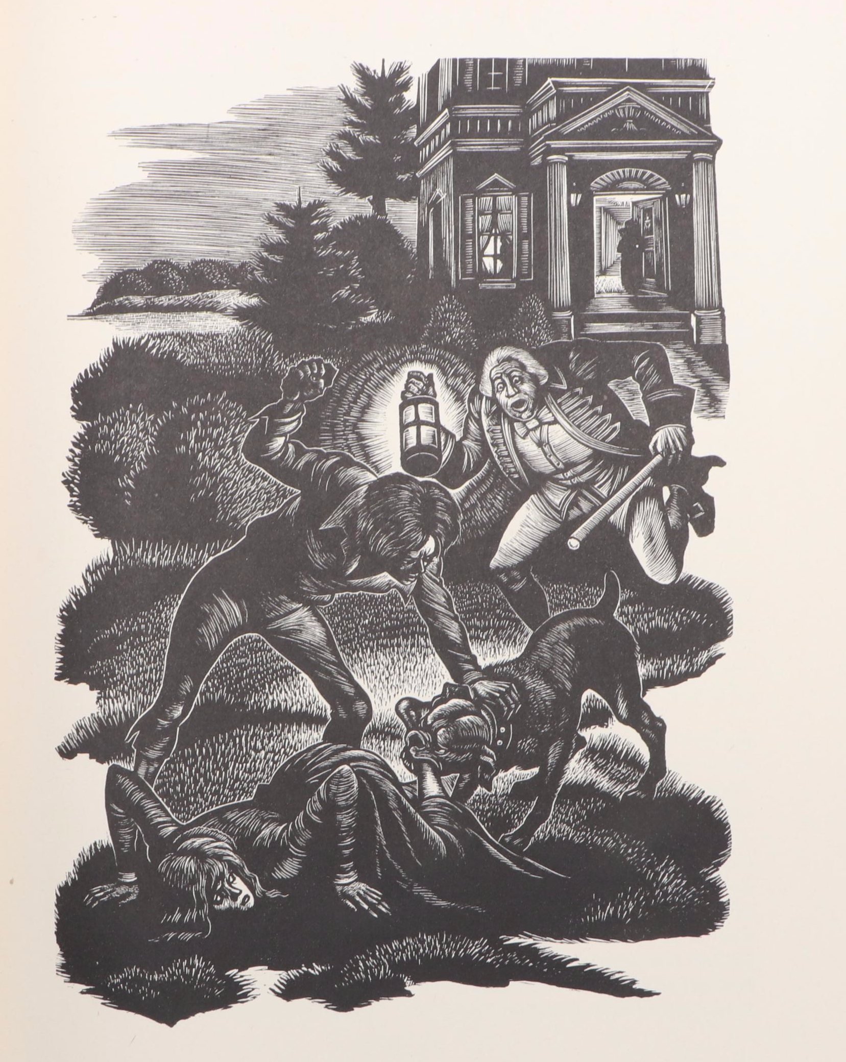 Fritz Eichenberg Illustrated "Wuthering Heights" and "Jane Eyre" by the Brontës