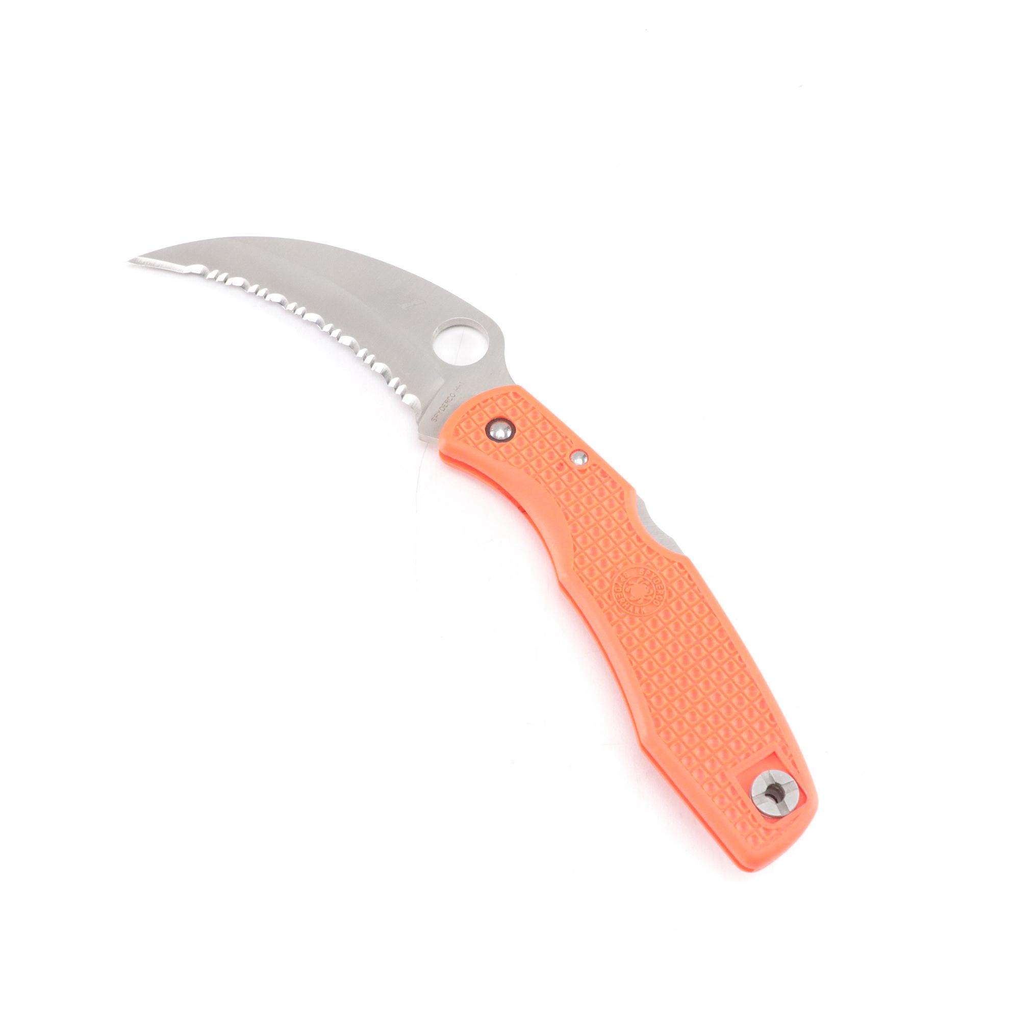 Spyderco "SpyderHawk" Serrated Hawkbill Folding Knife