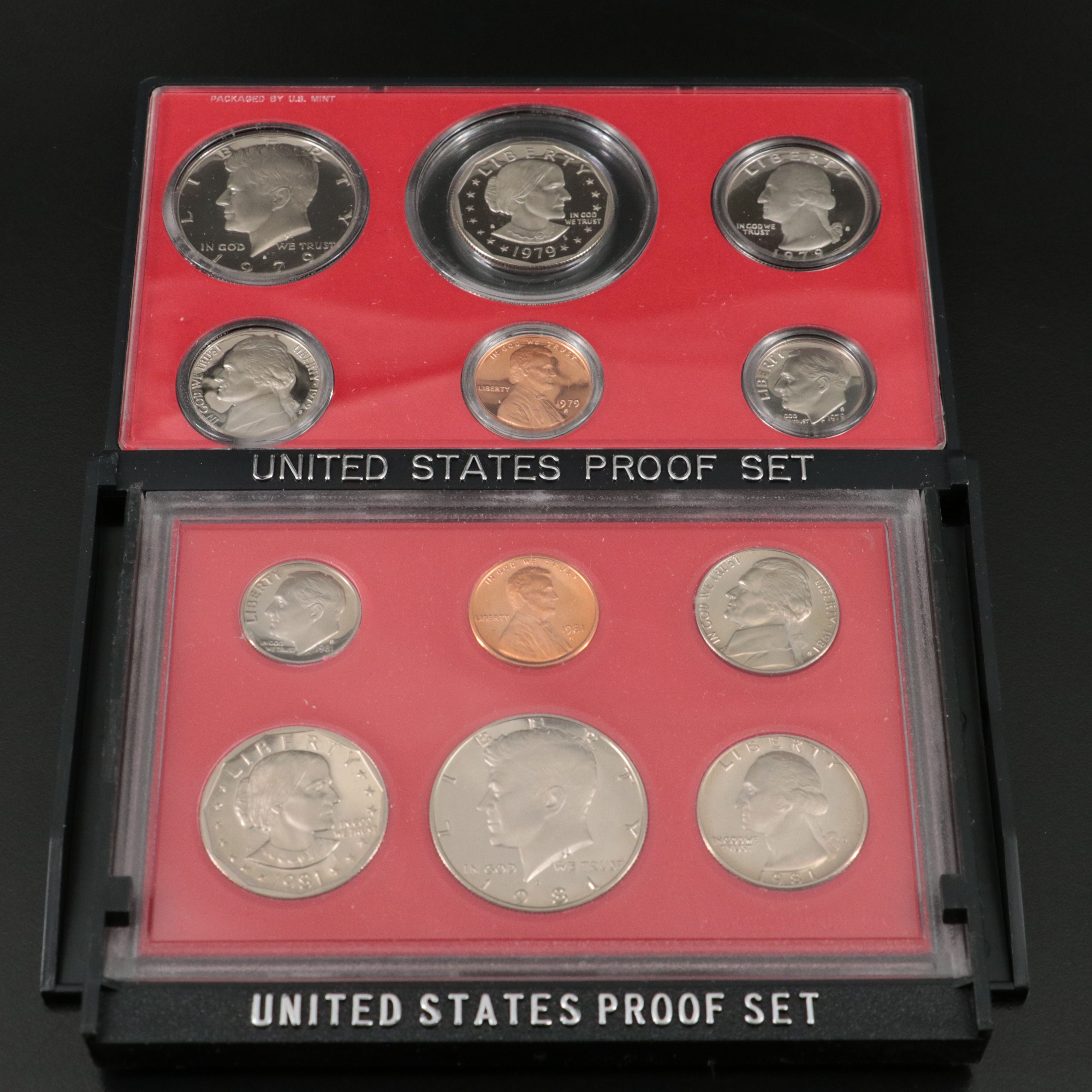 Nineteen Modern U.S Mint and Proof Sets