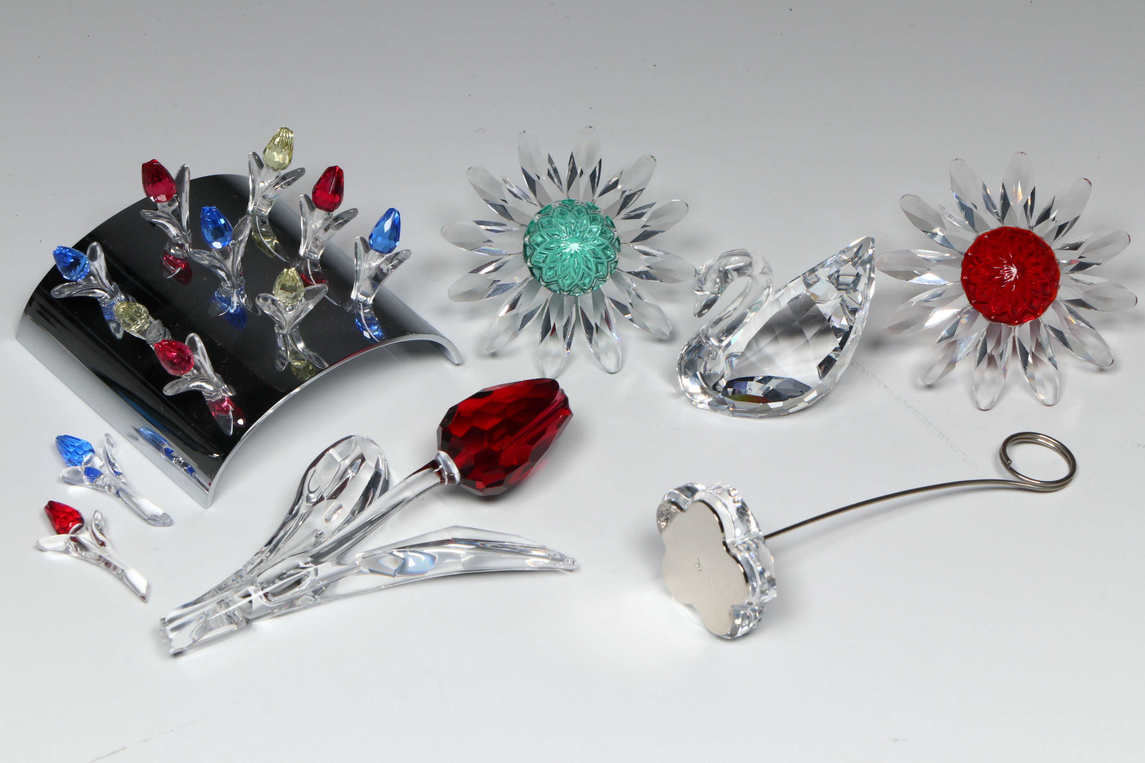 Swarovski Crystal Tulips with Display Stand, Window Ornaments and More