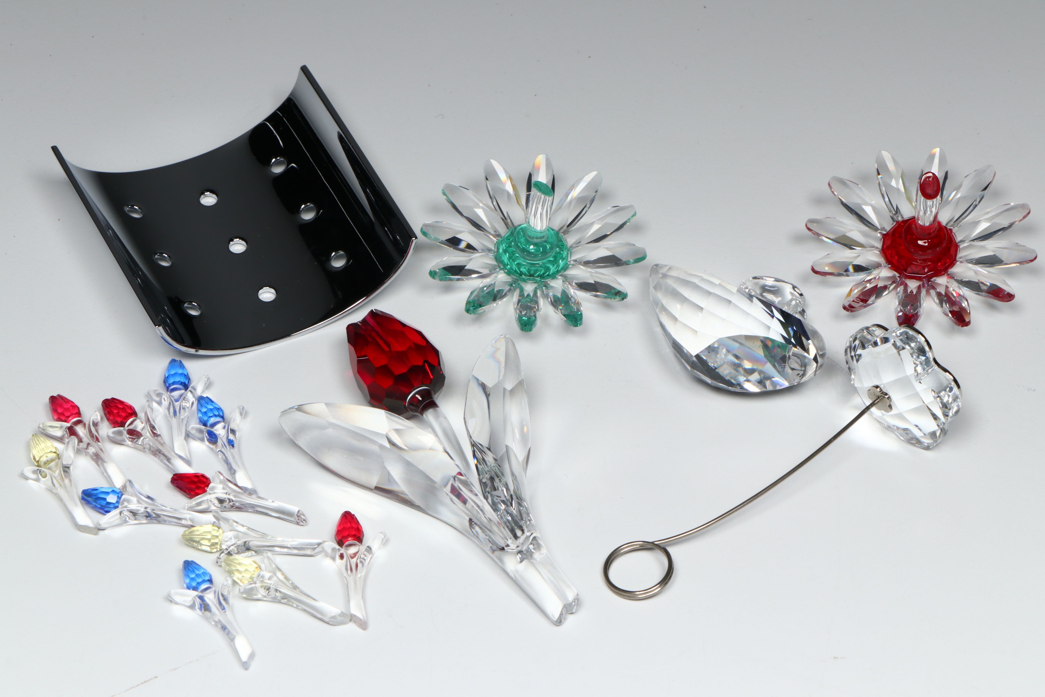 Swarovski Crystal Tulips with Display Stand, Window Ornaments and More