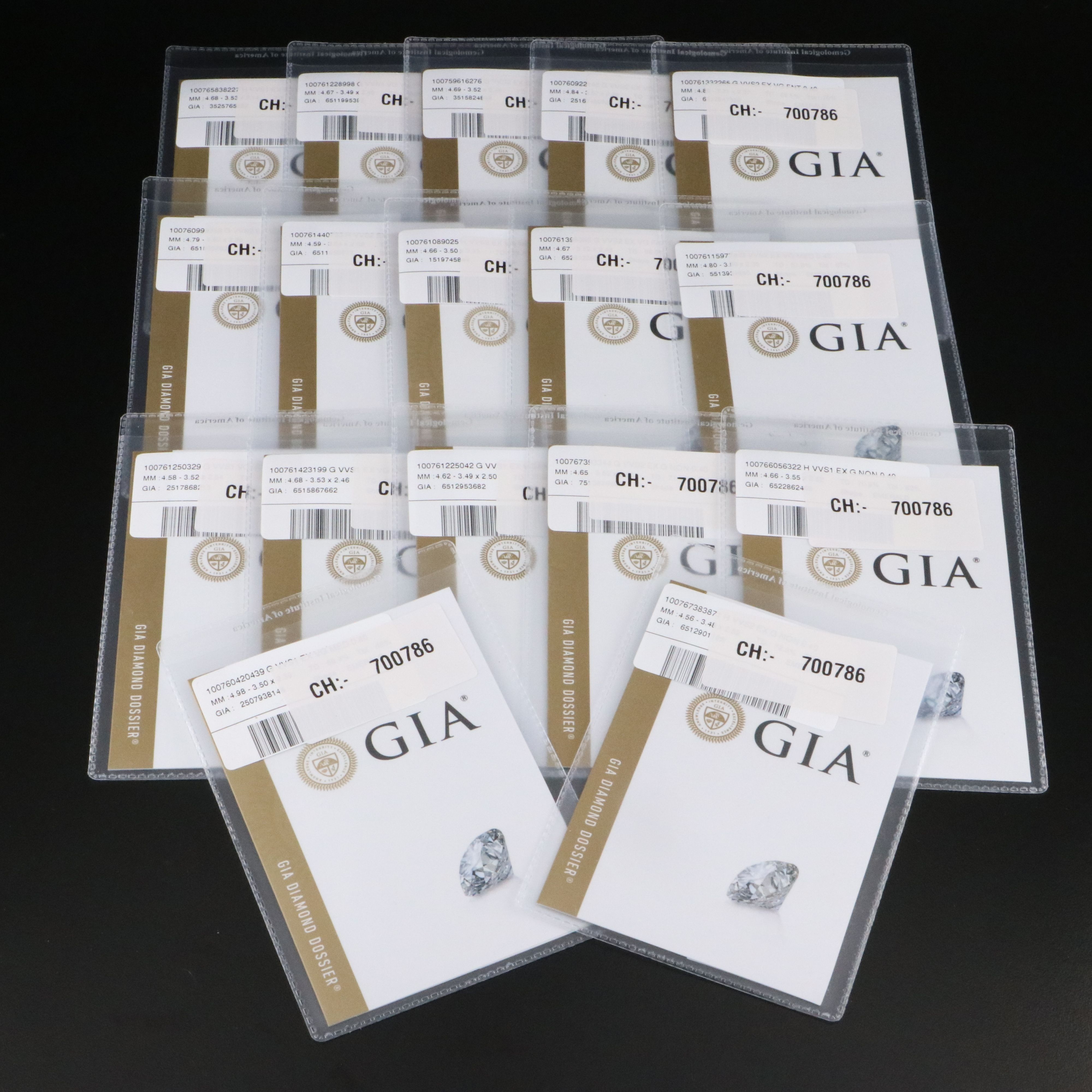 Platinum 6.80 CTW Diamond Eternity Band with GIA Reports