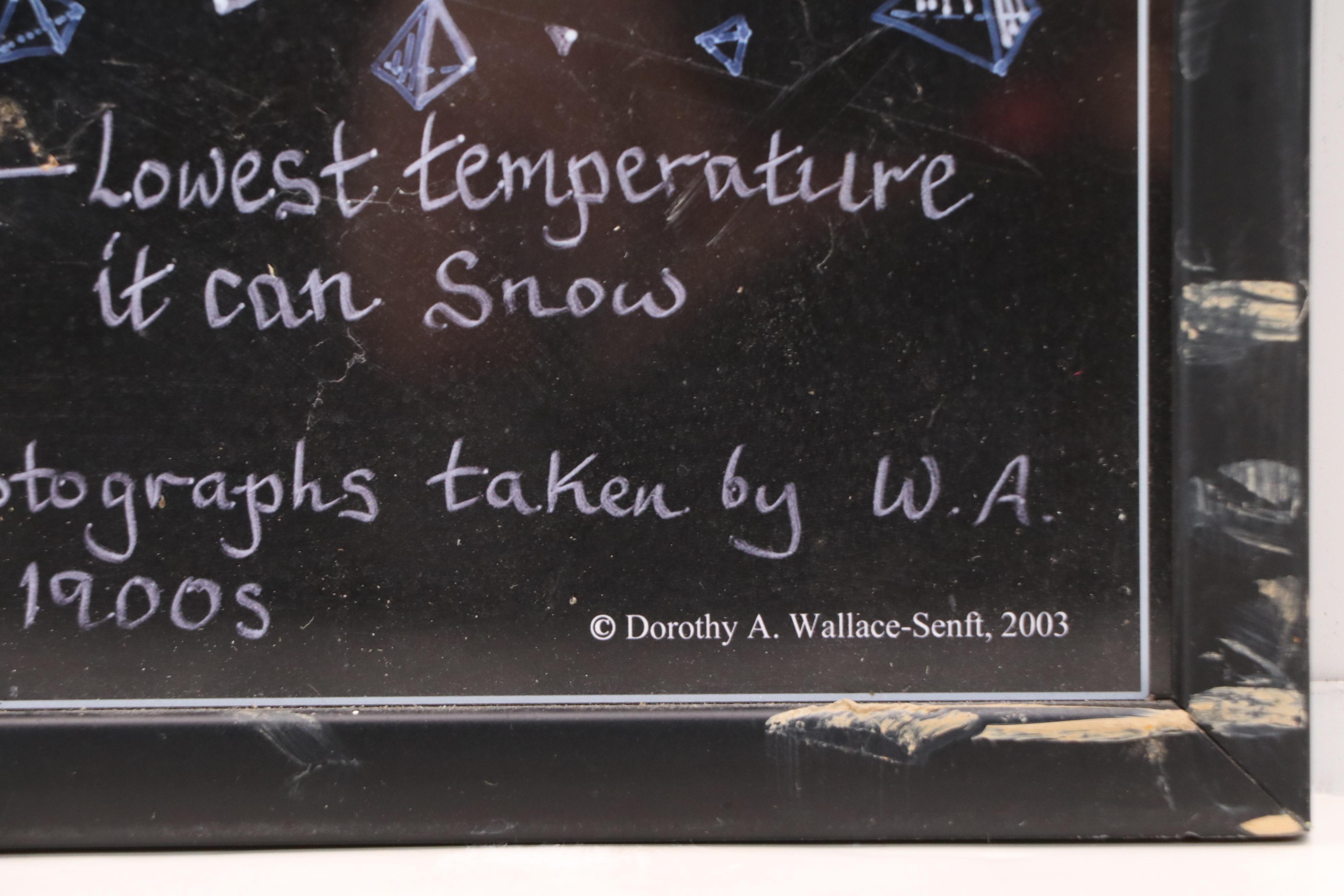 Giclée After Dorothy Wallace-Senft "Snowflake Thermometer," 2003