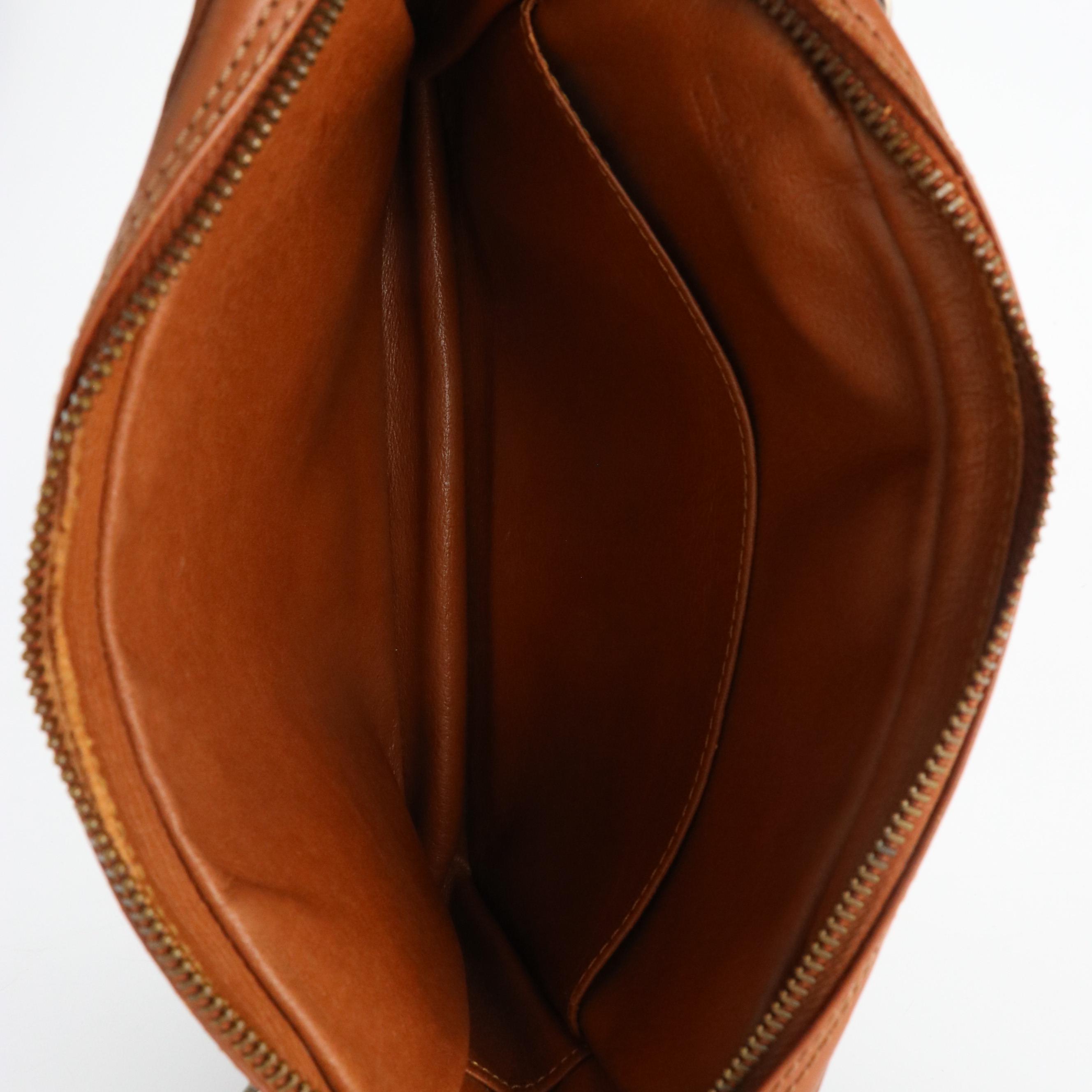 Louis Vuitton Monogram Canvas and Leather Zip Pouch