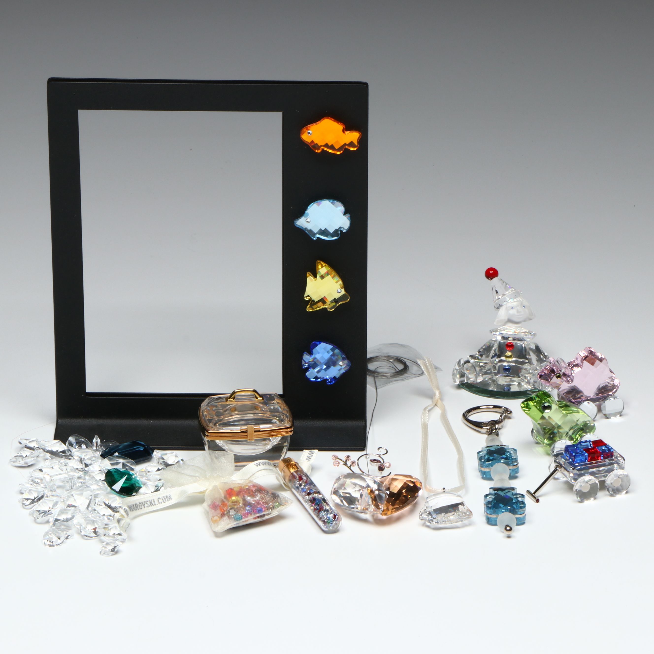 Swarovski Crystal Ornaments with Frame and More