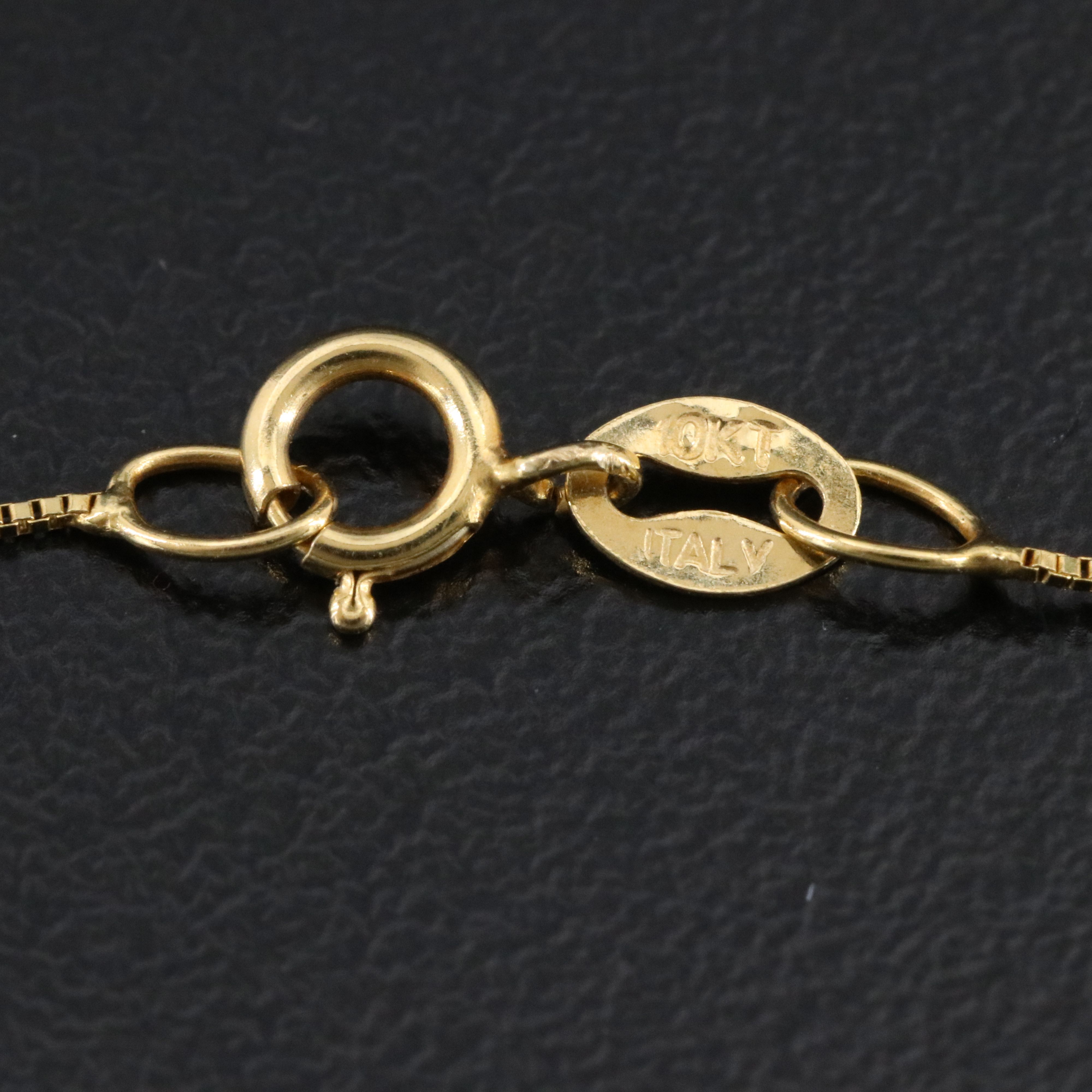 10K Box Chain Necklace