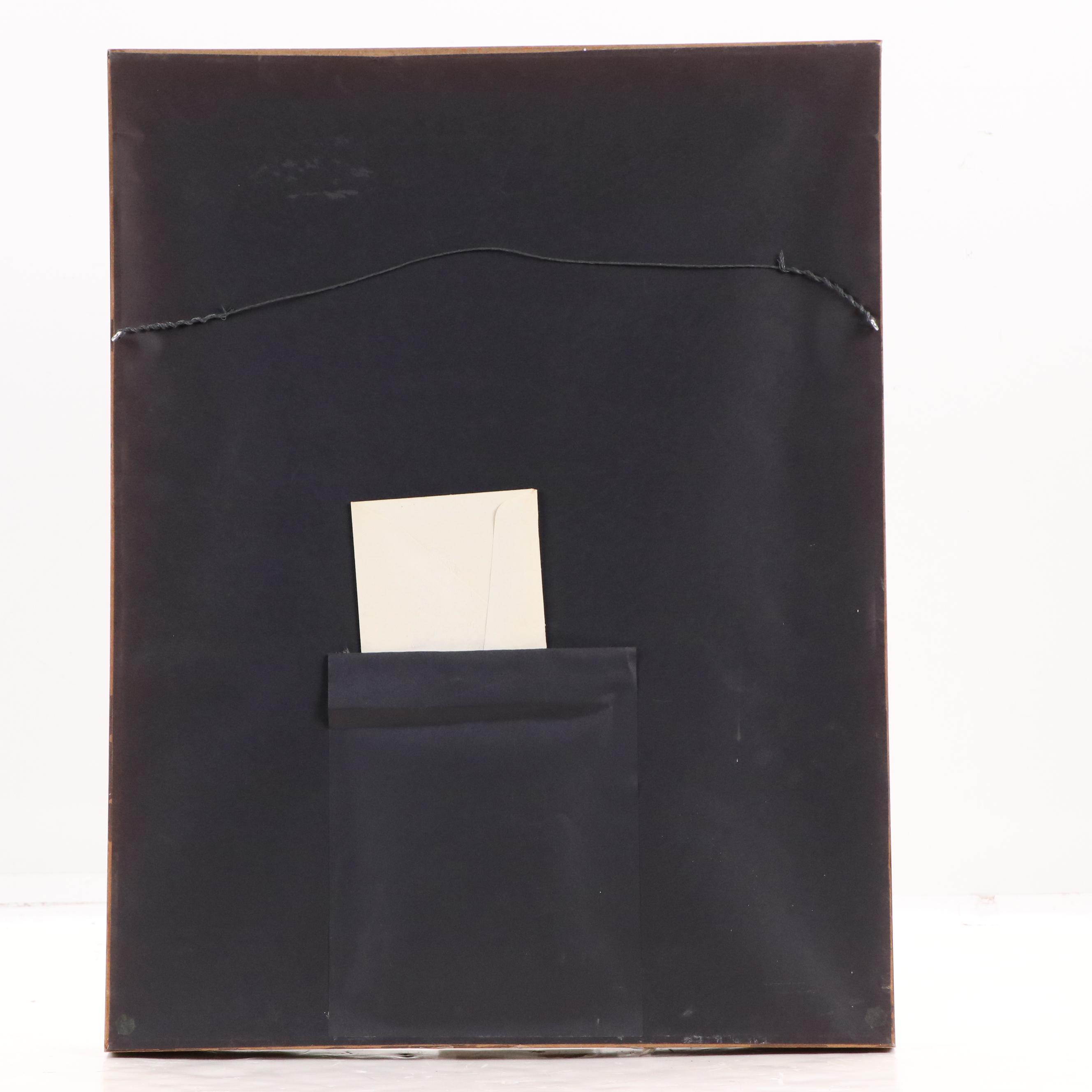 Abstract Biomorphic Etching, Late 20th Century