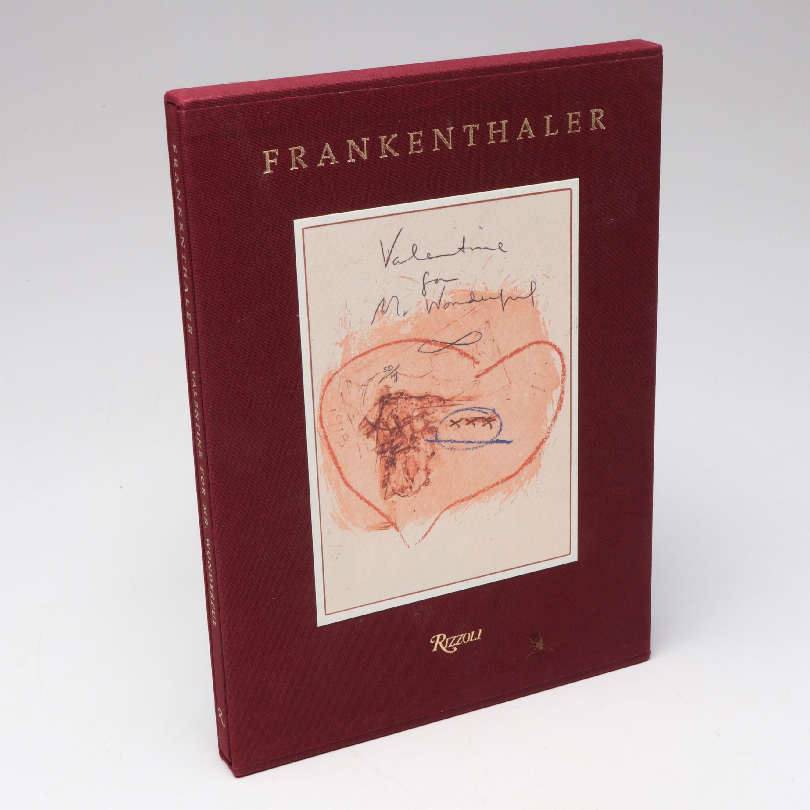 "Valentine for Mr. Wonderful" by Helen Frankenthaler, 1996