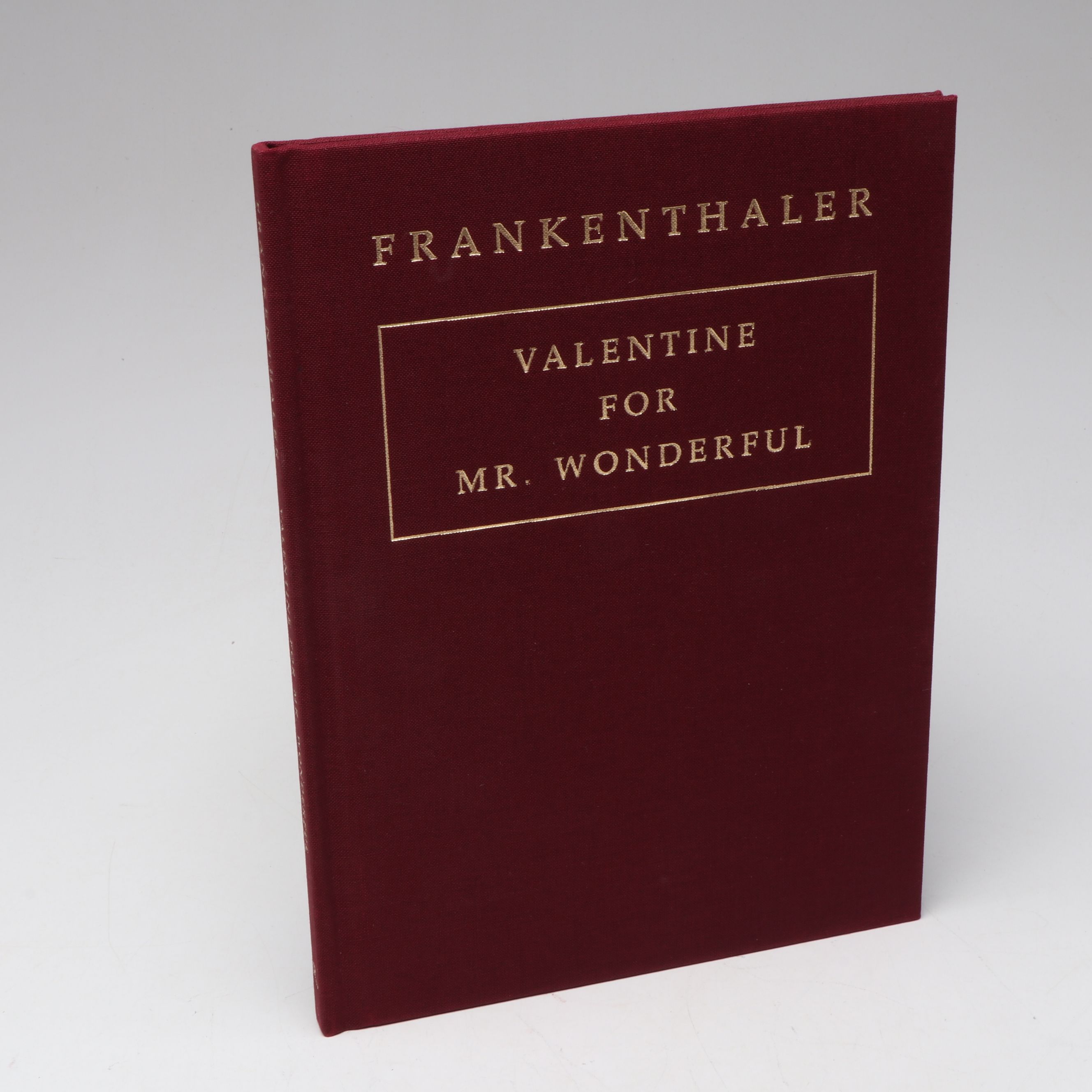 "Valentine for Mr. Wonderful" by Helen Frankenthaler, 1996