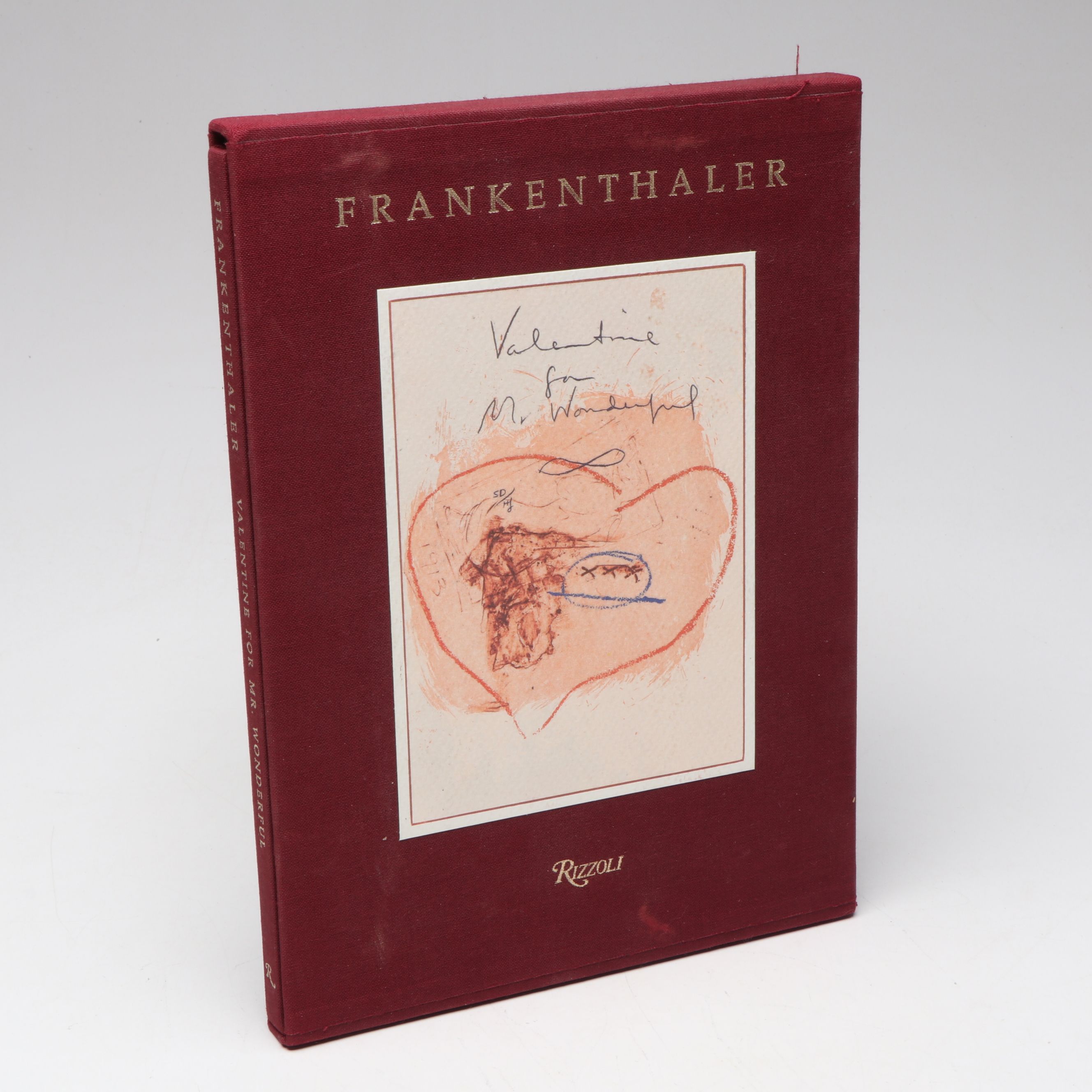 "Valentine for Mr. Wonderful" by Helen Frankenthaler, 1996