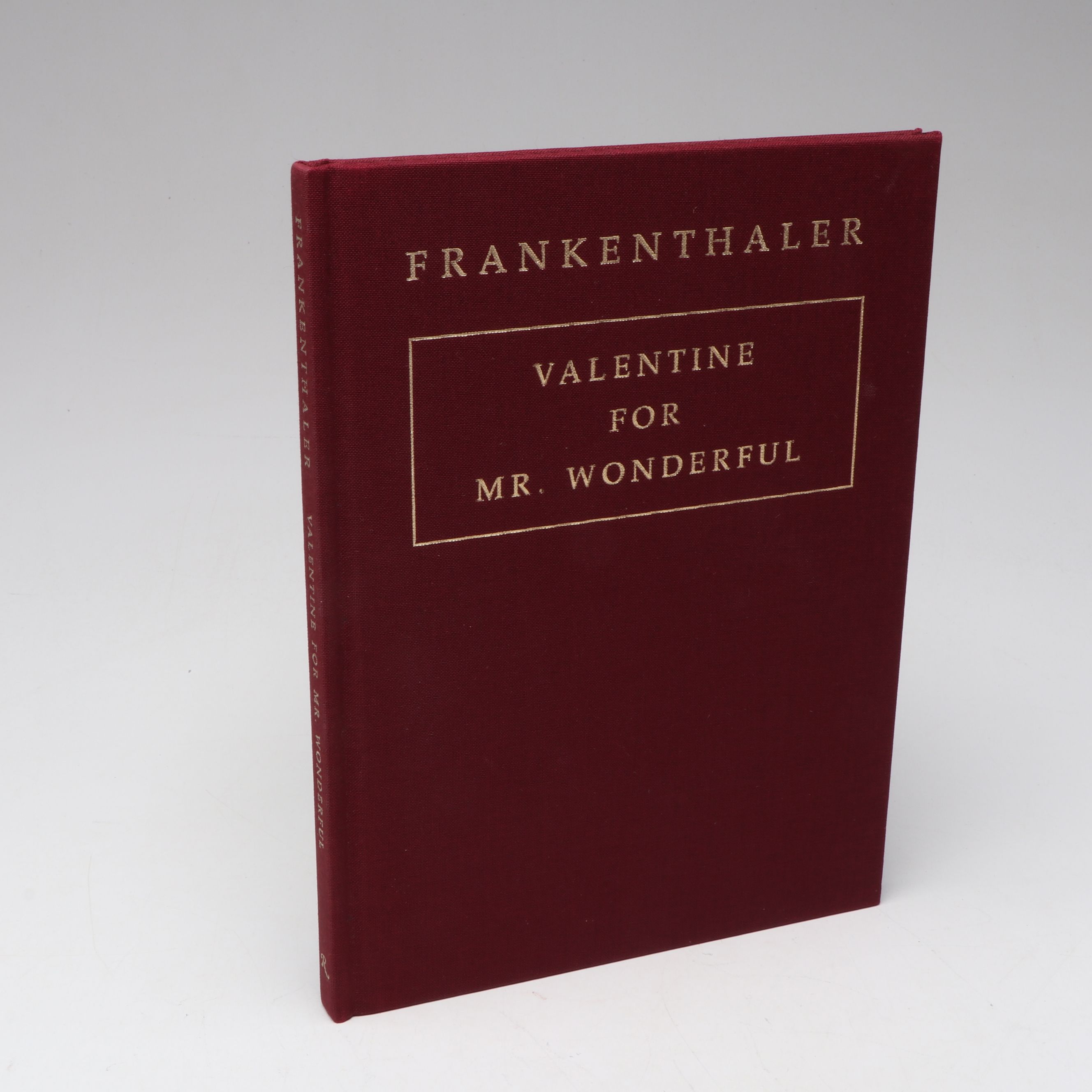 "Valentine for Mr. Wonderful" by Helen Frankenthaler, 1996
