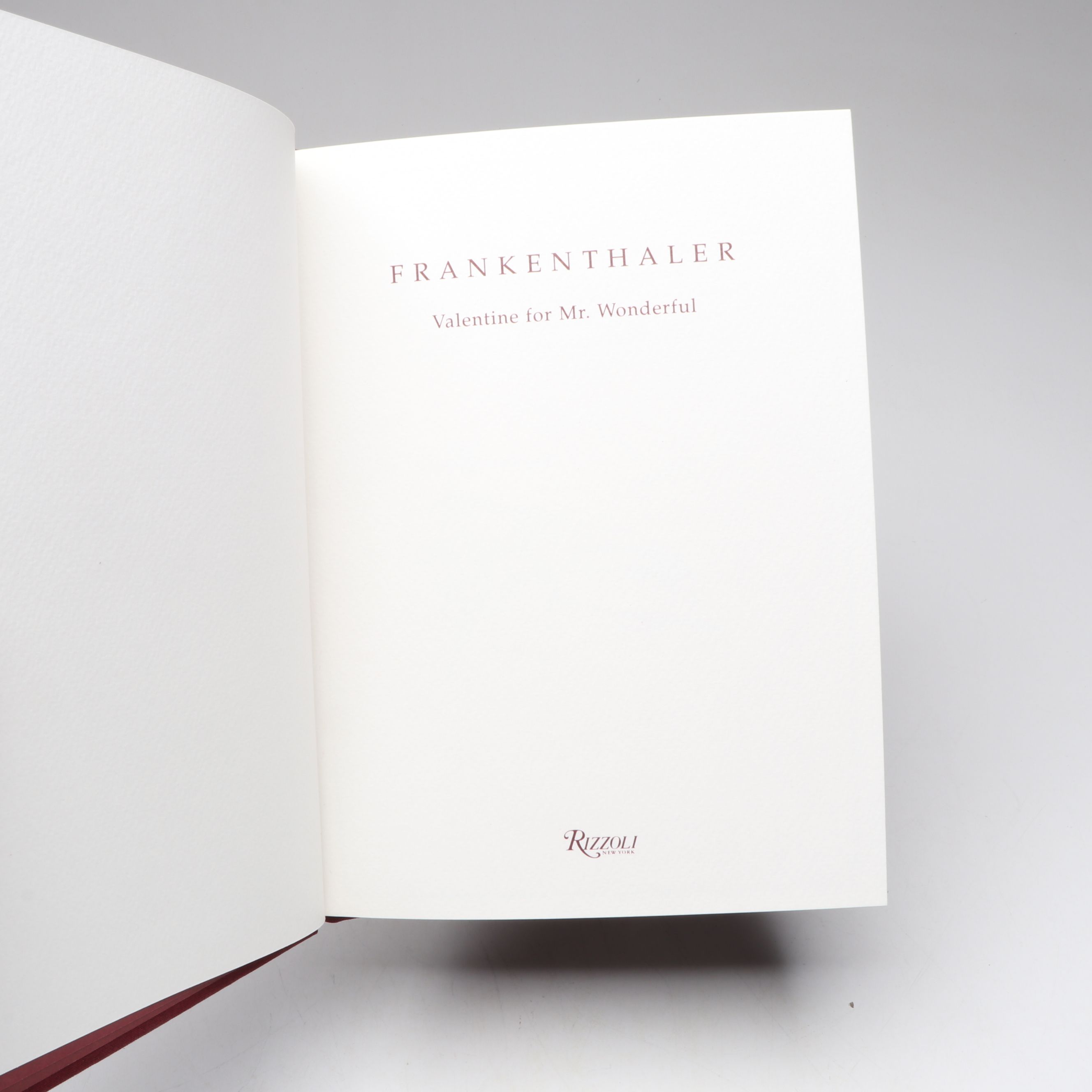 "Valentine for Mr. Wonderful" by Helen Frankenthaler, 1996