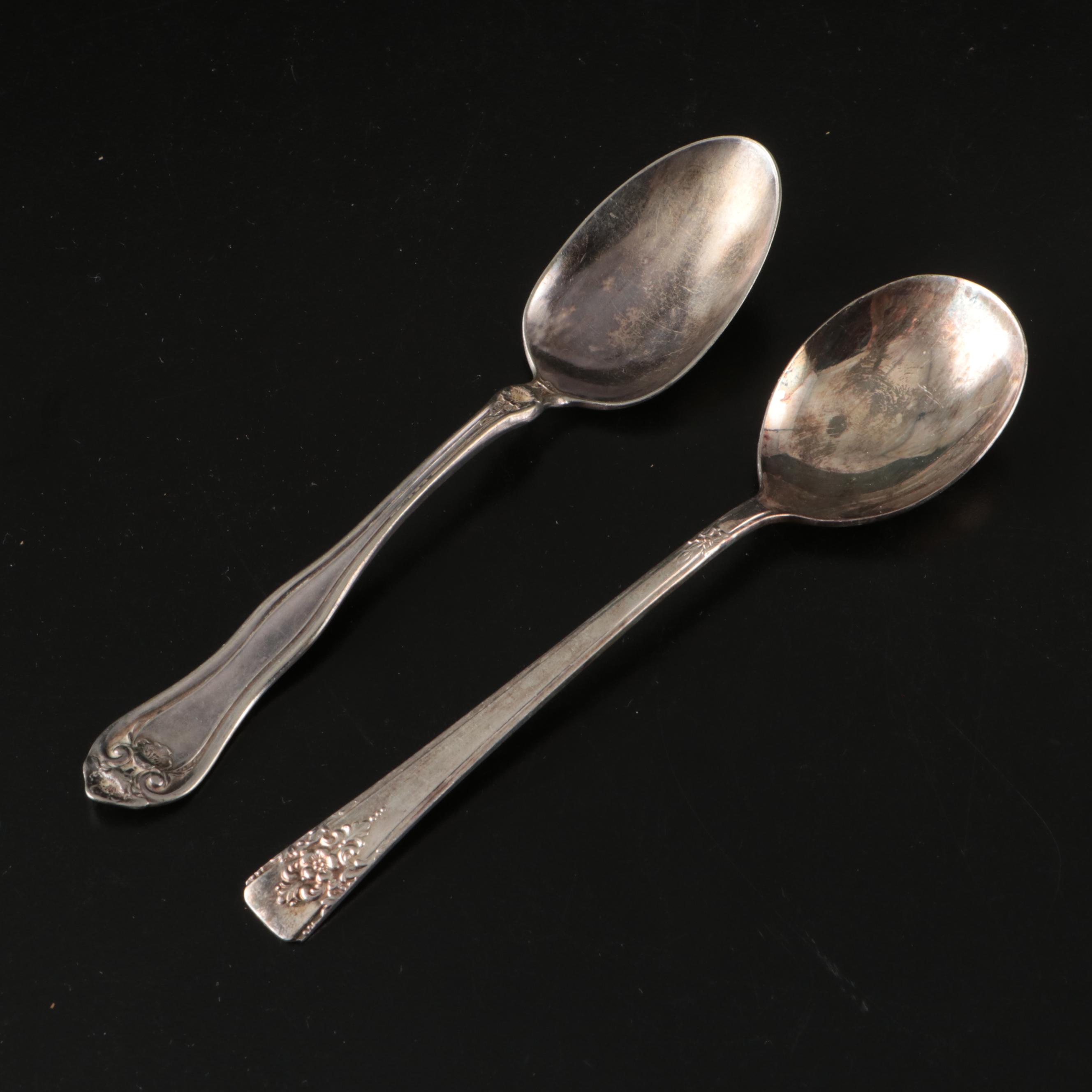 Wm. Rogers "Mountain Rise" and Other Silver Plate Flatware
