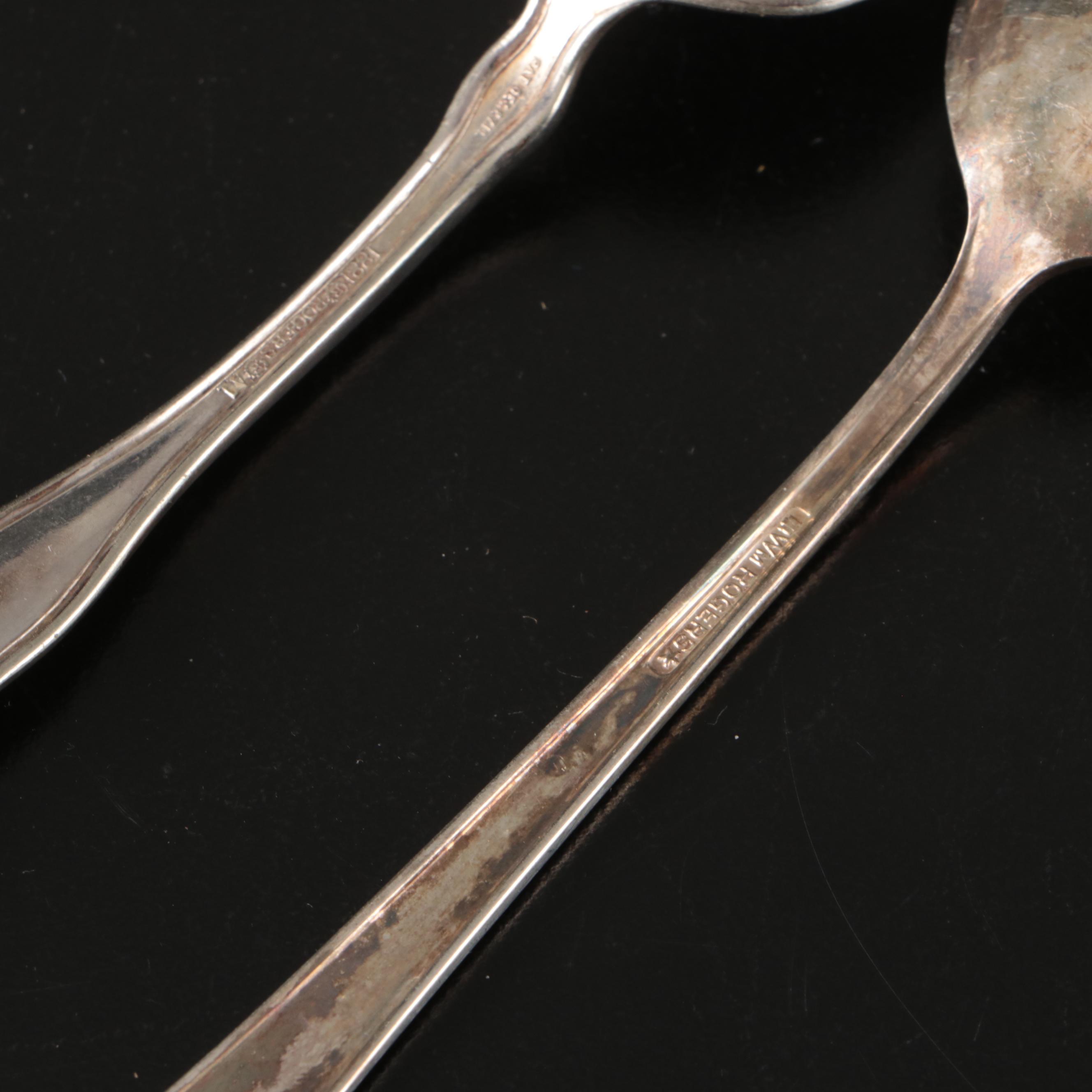 Wm. Rogers "Mountain Rise" and Other Silver Plate Flatware