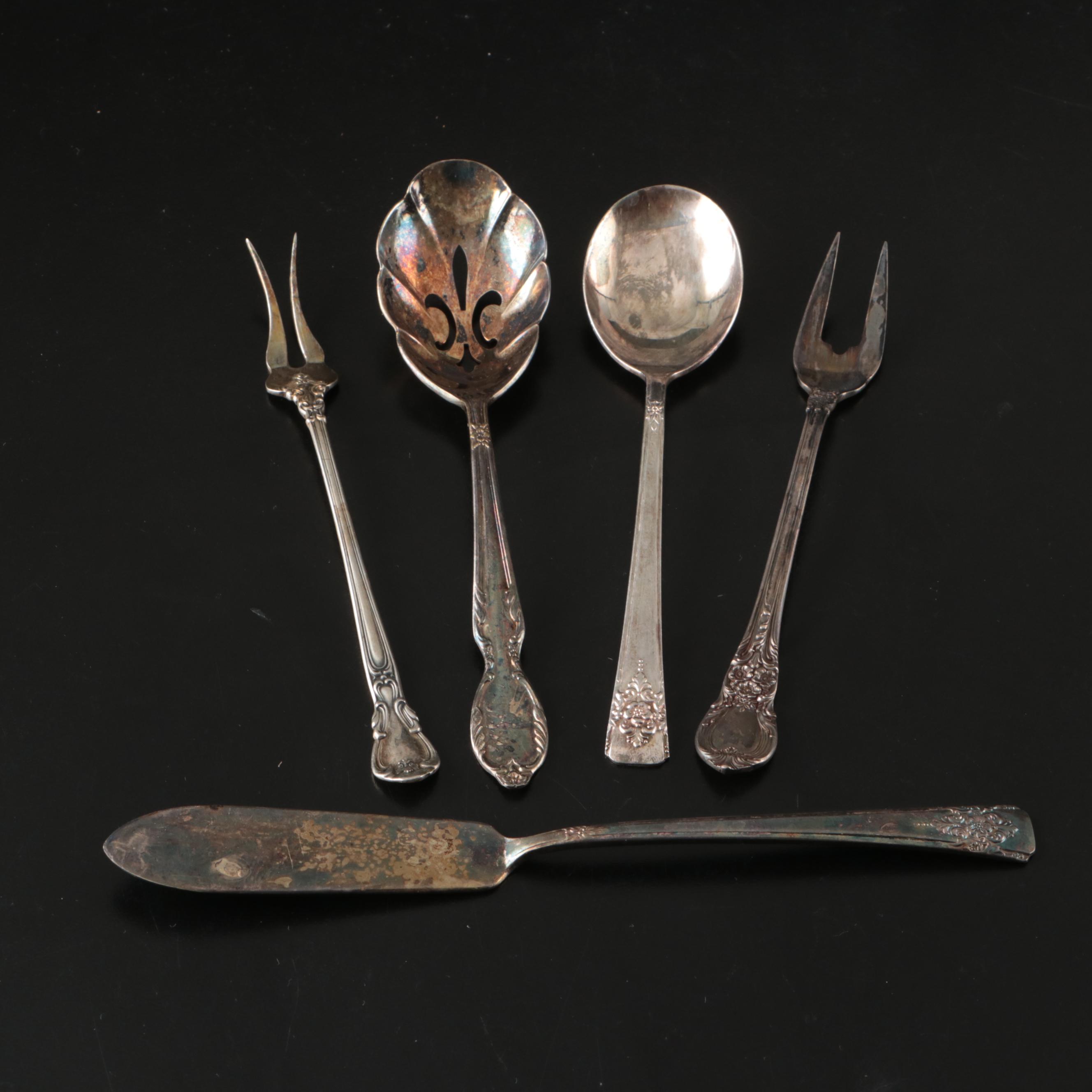 Wm. Rogers "Mountain Rise" and Other Silver Plate Flatware