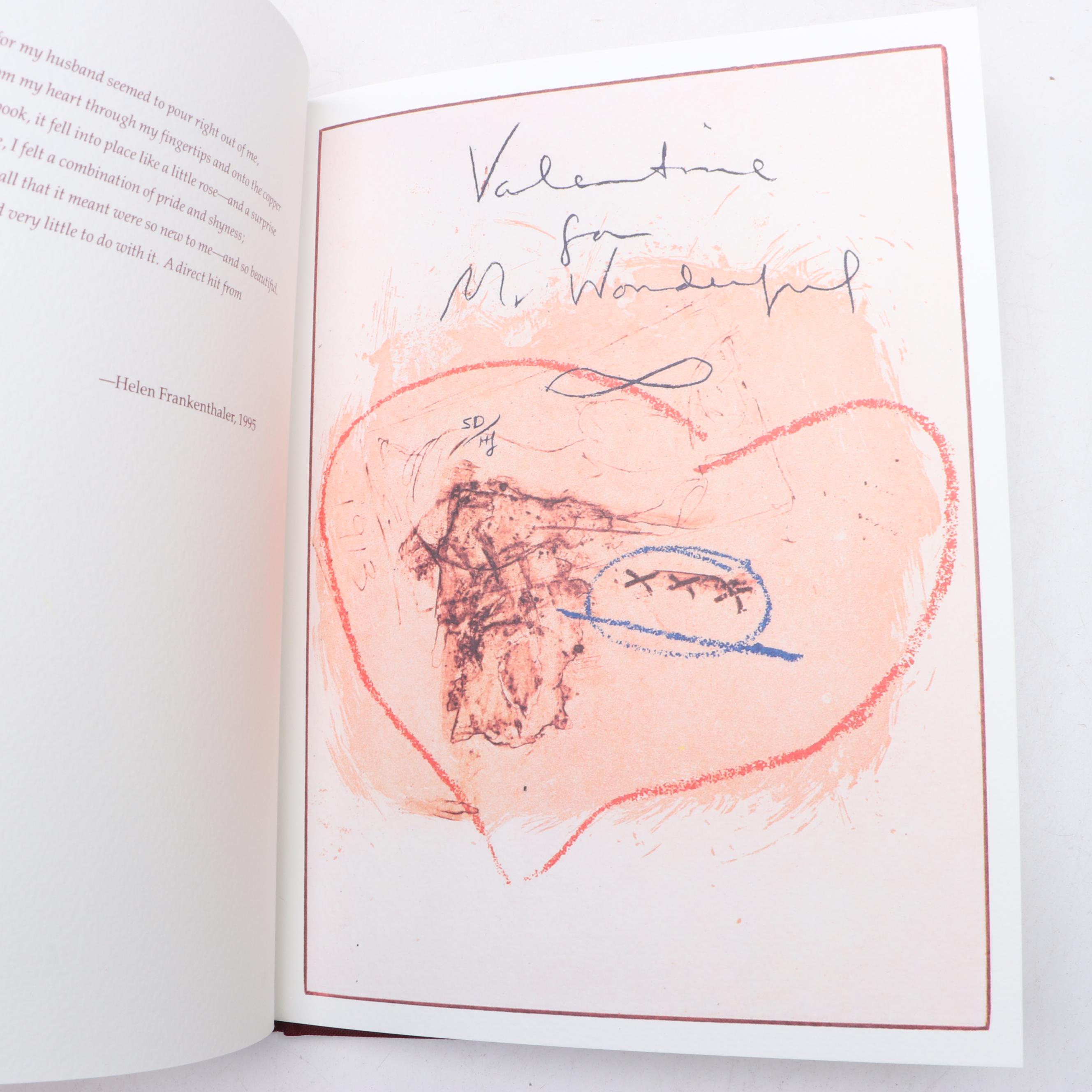 "Valentine for Mr. Wonderful" by Helen Frankenthaler, 1996