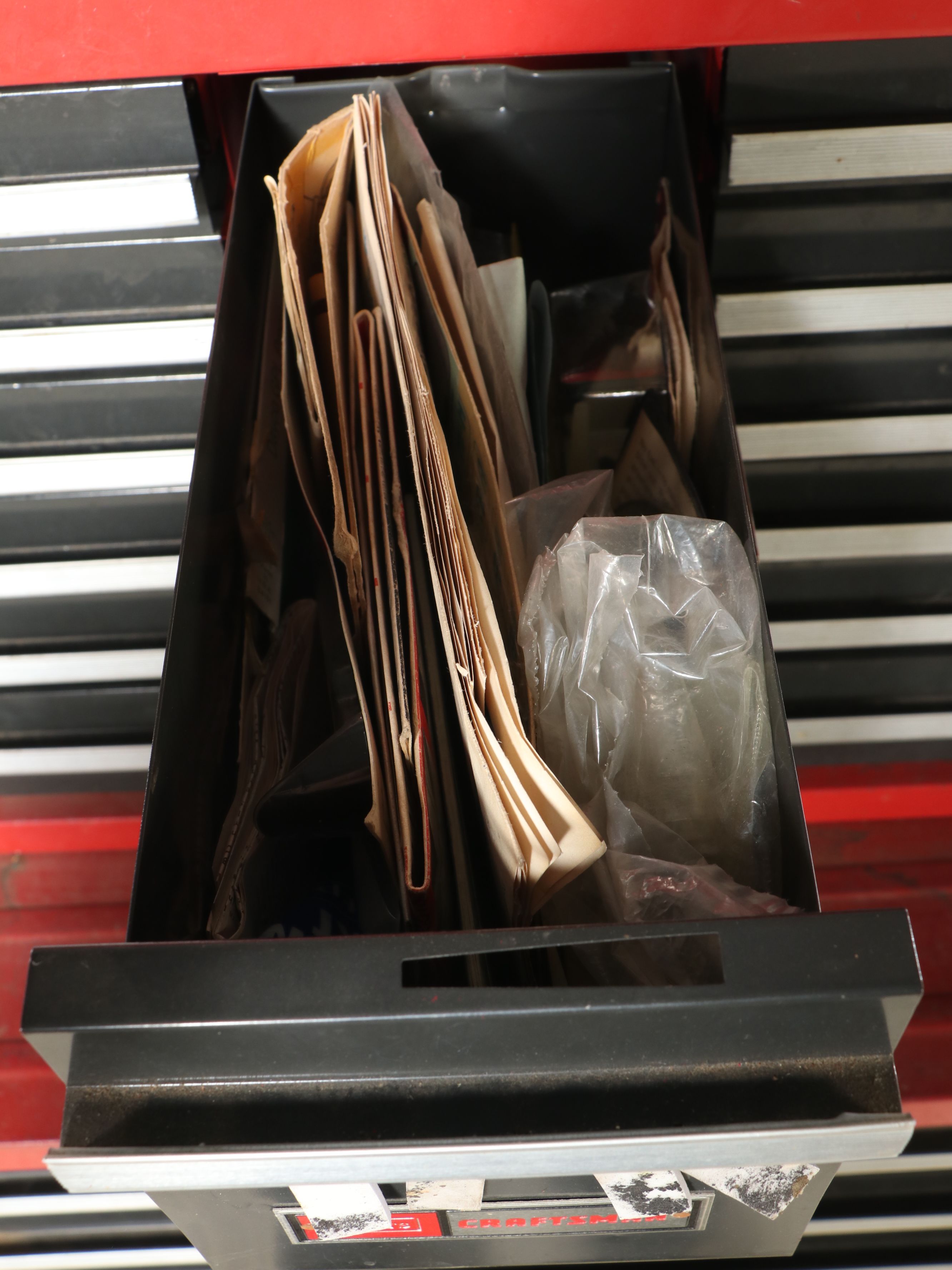 Craftsman Rolling Tool Chest with Assorted Tools