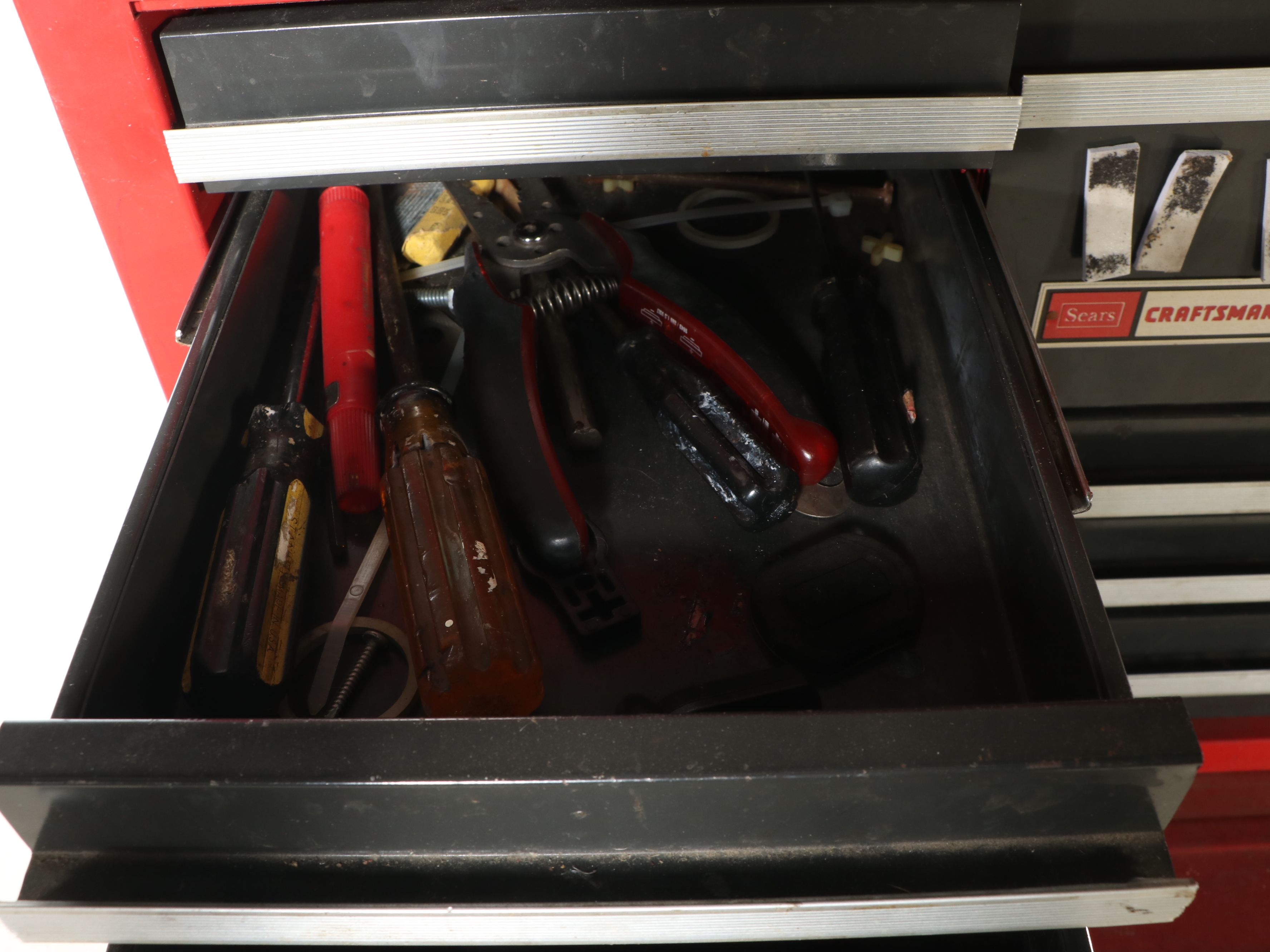 Craftsman Rolling Tool Chest with Assorted Tools